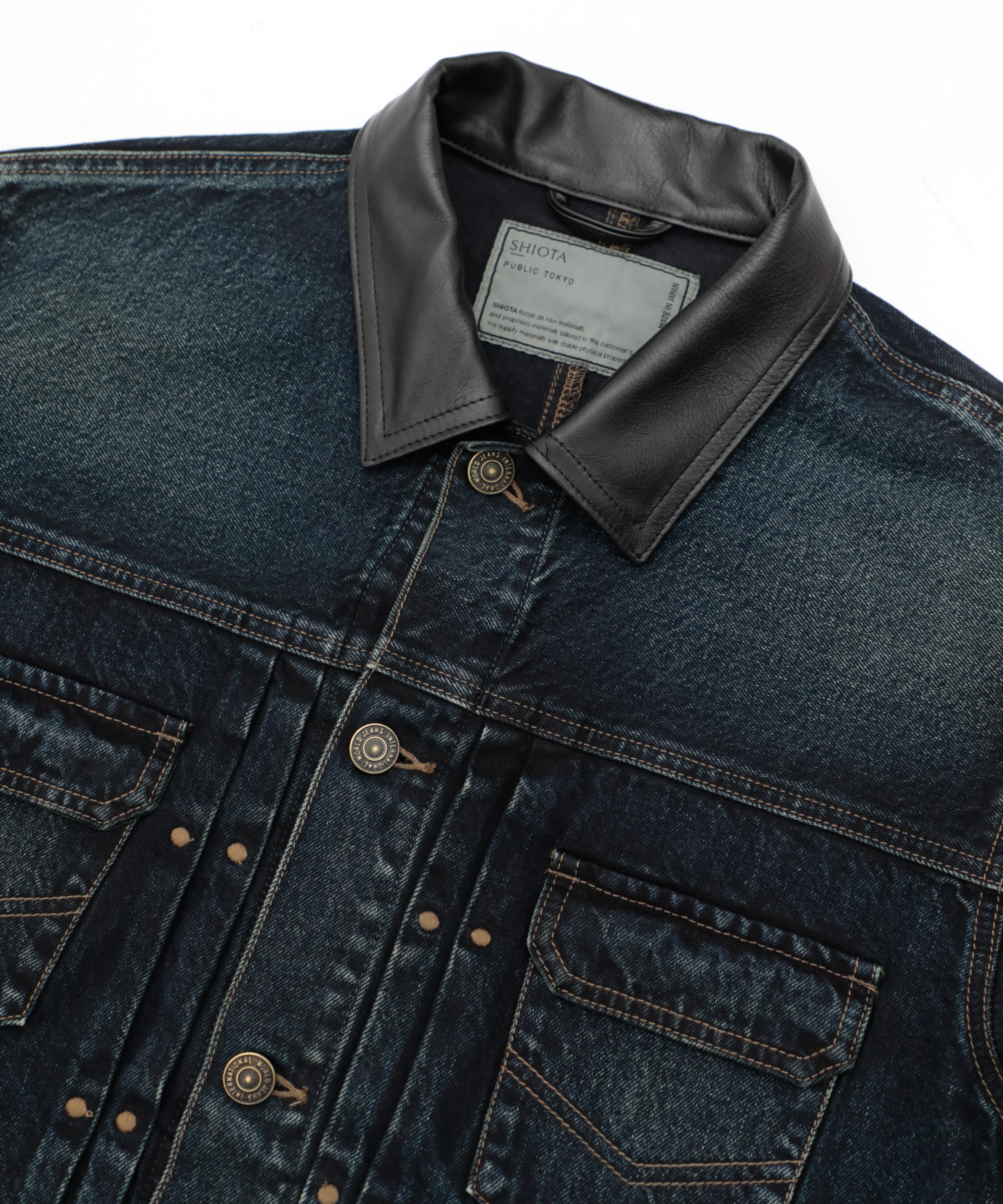 SHIOTA L collar Jacket