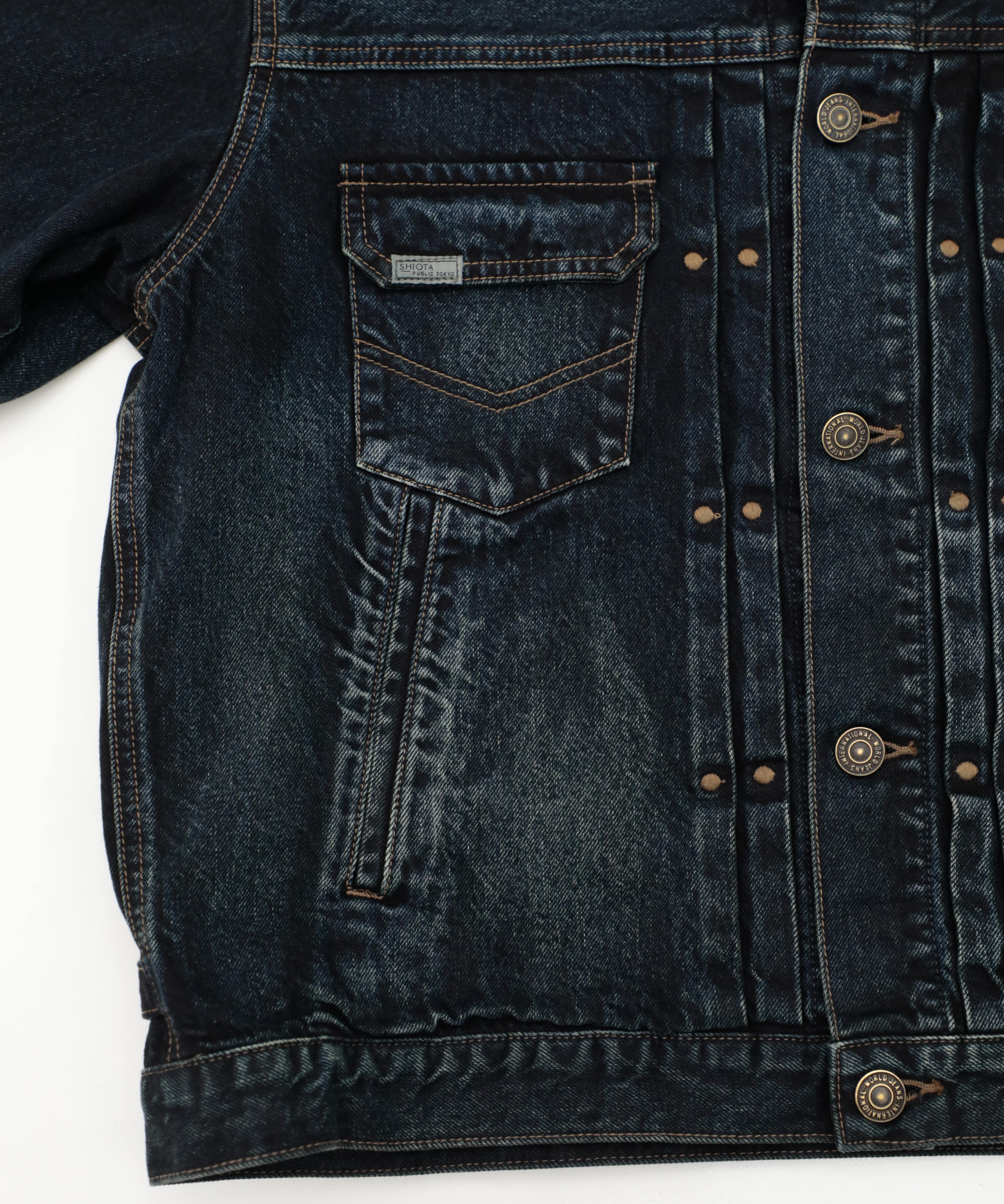SHIOTA L collar Jacket