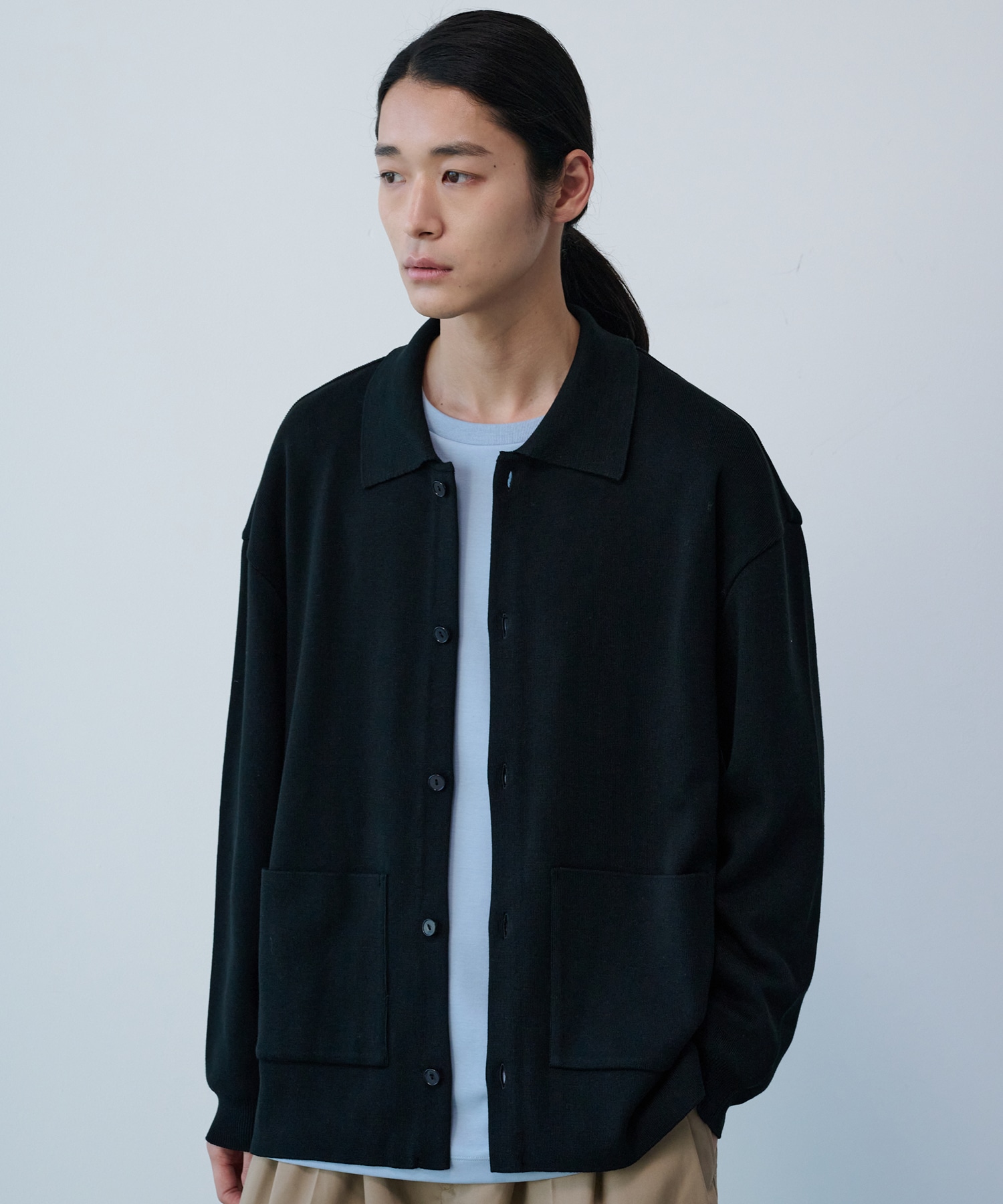 リラックスニットシャツ(1 BLACK): : メンズ｜PUBLIC TOKYO ONLINE STORE