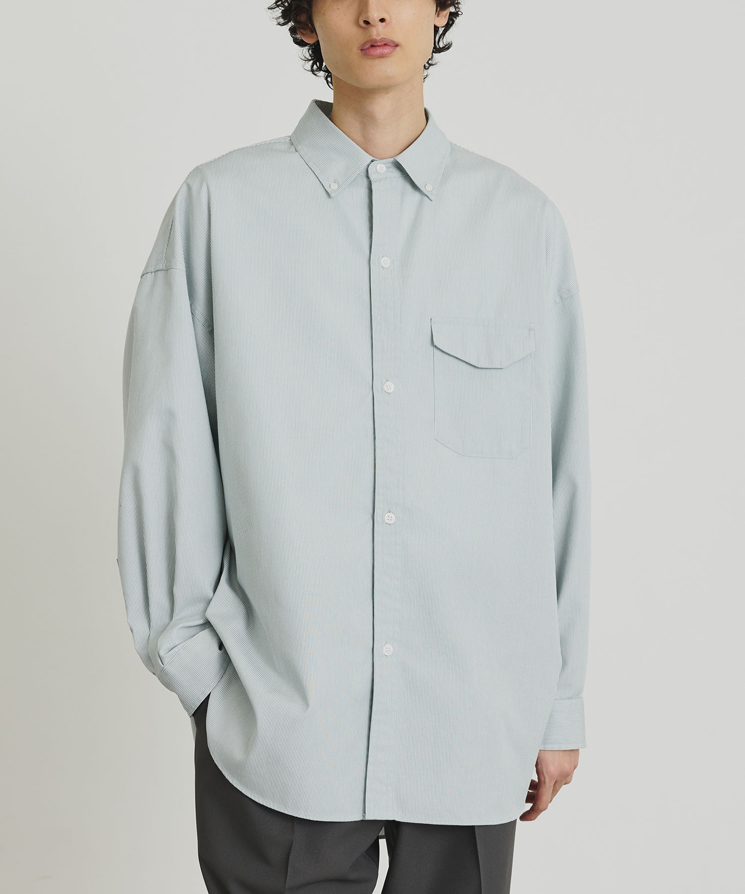 美品 SANTAKU relax shirt リラックスシャツ トップス - hoodo-cm.com