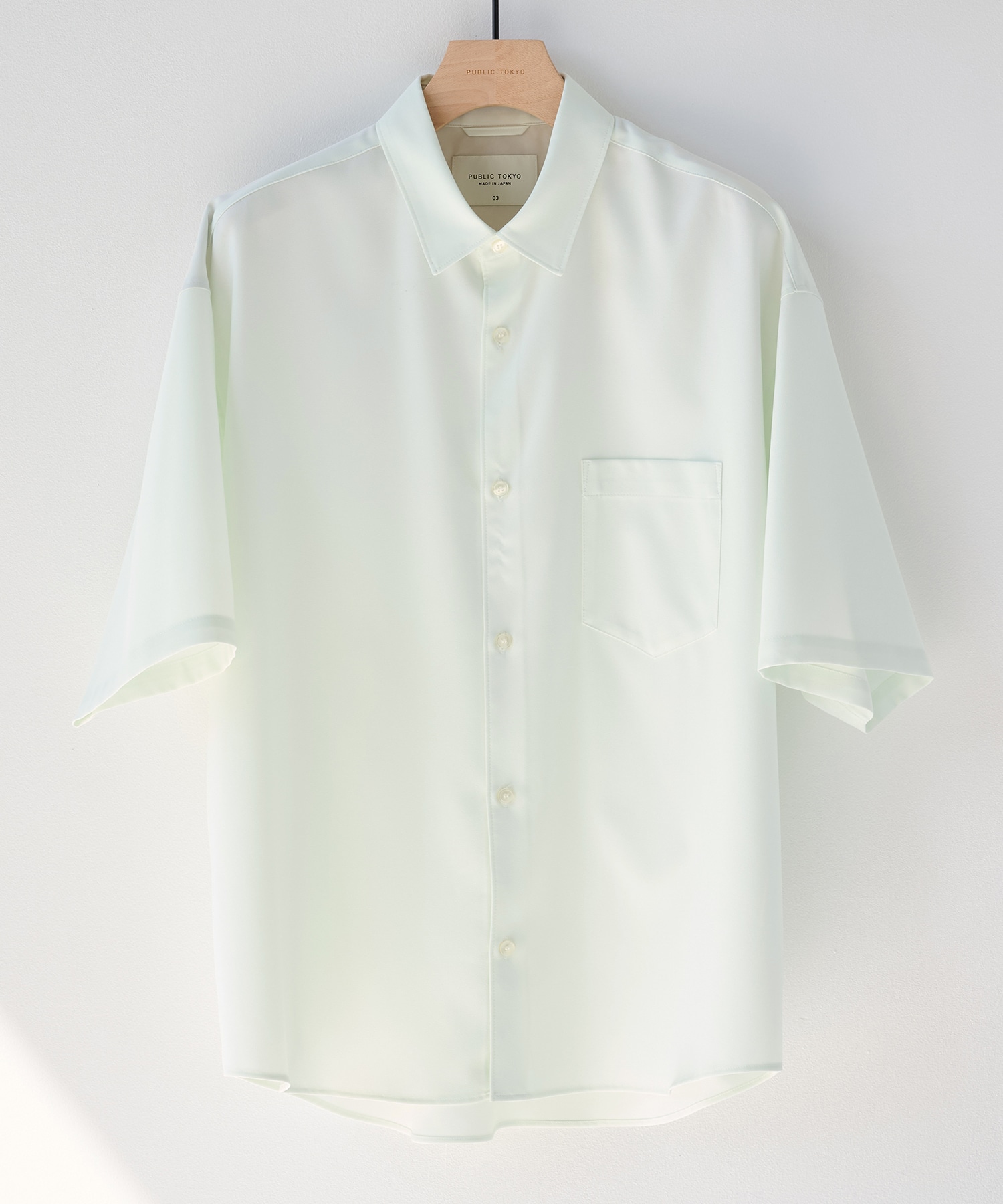 再入荷】コンフォートリラックスレギュラー半袖シャツ(0 WHITE
