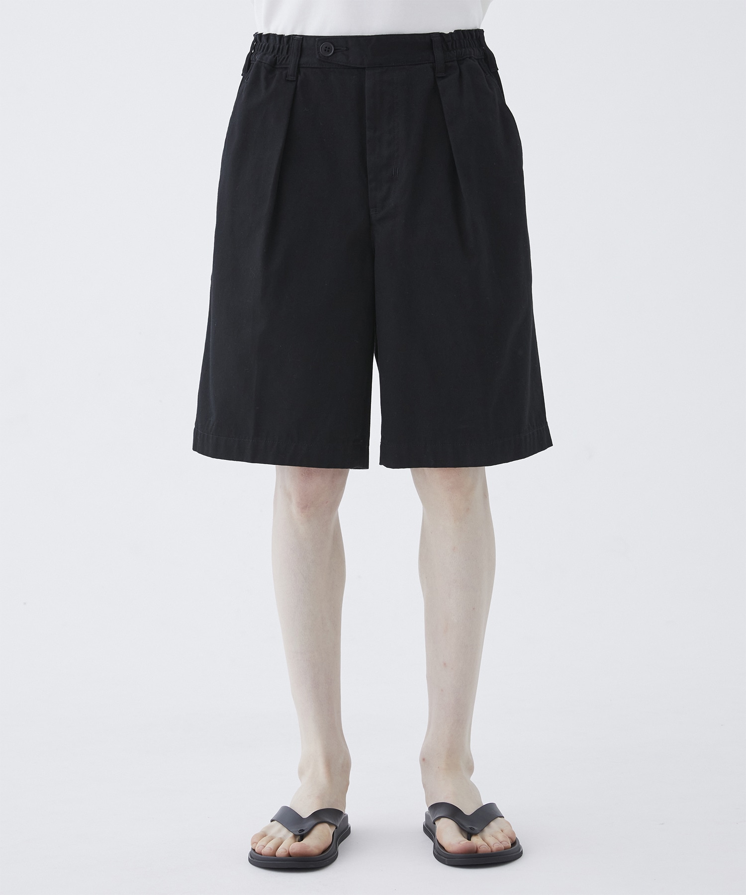 PUBLIC CHINO BUGGY SHORTS(1 BLACK): : メンズ｜PUBLIC TOKYO ONLINE