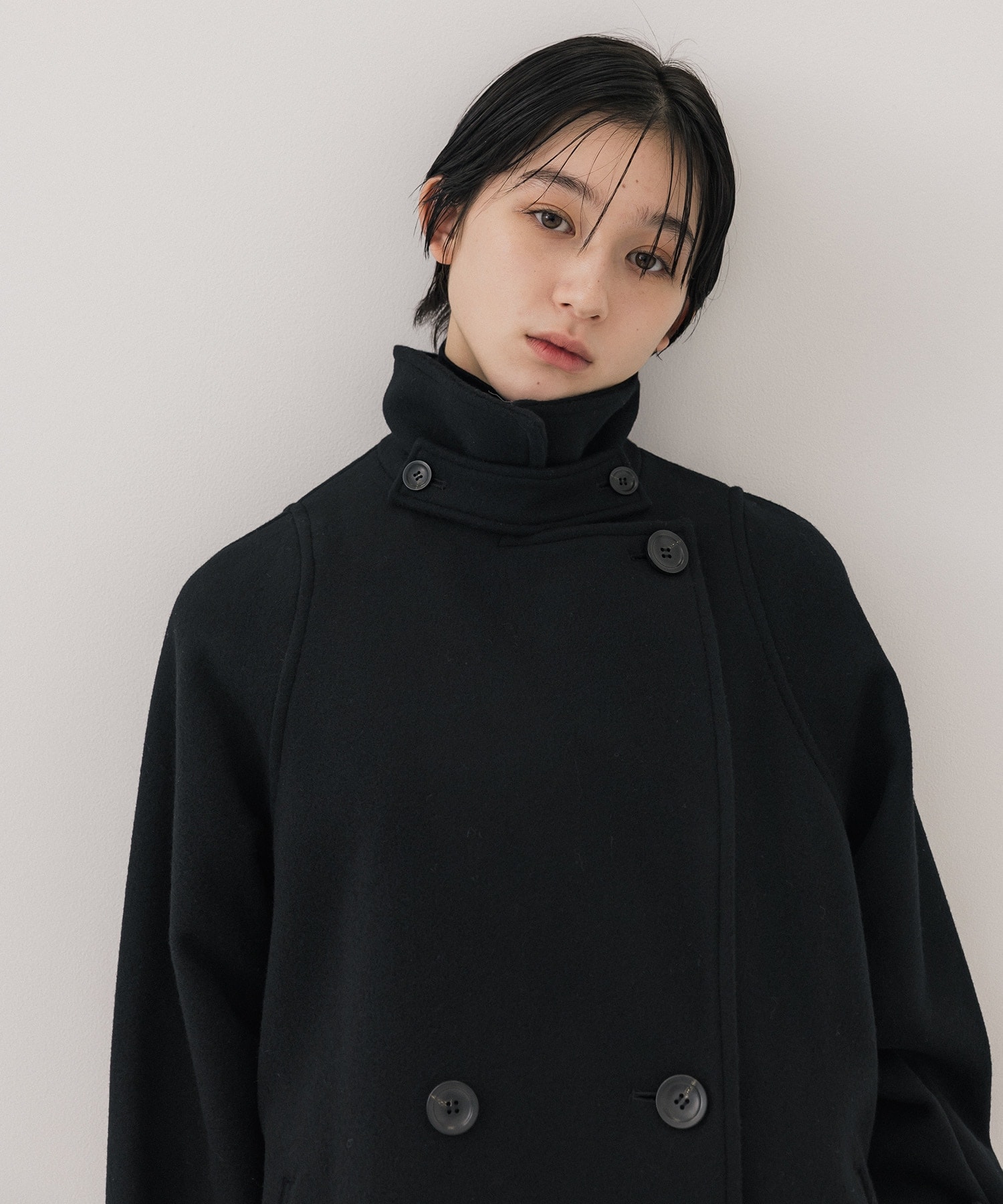 ショートジャケットコート(FREE BLACK): : ウィメンズ｜PUBLIC TOKYO 