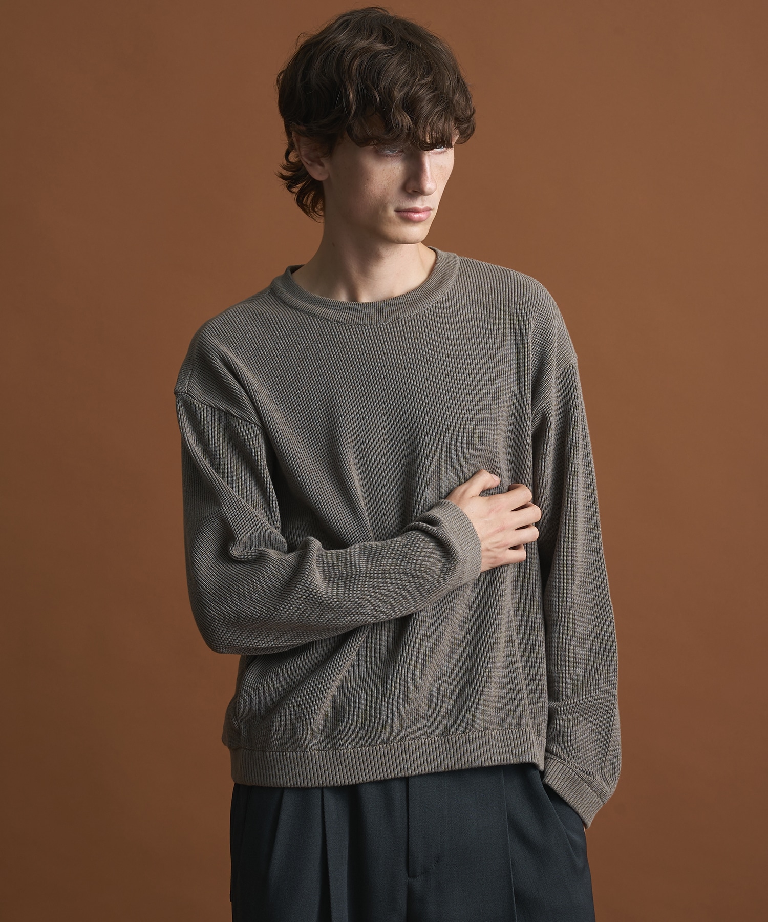 ウォッシャブルショーティニット