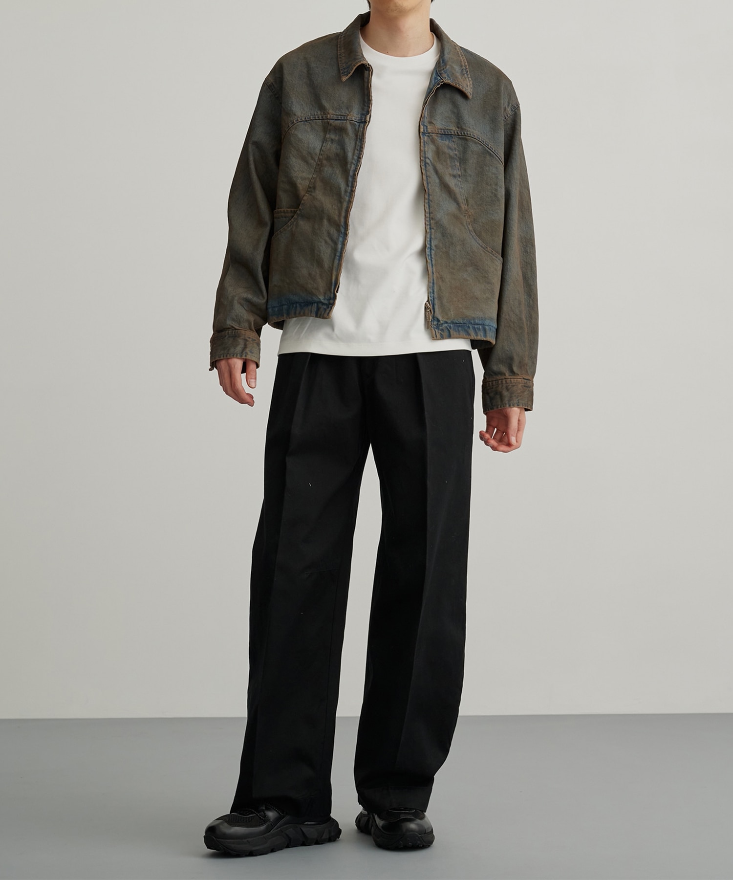 PUBLIC DENIM BLOUSON(1 MULTI2): : メンズ｜PUBLIC TOKYO