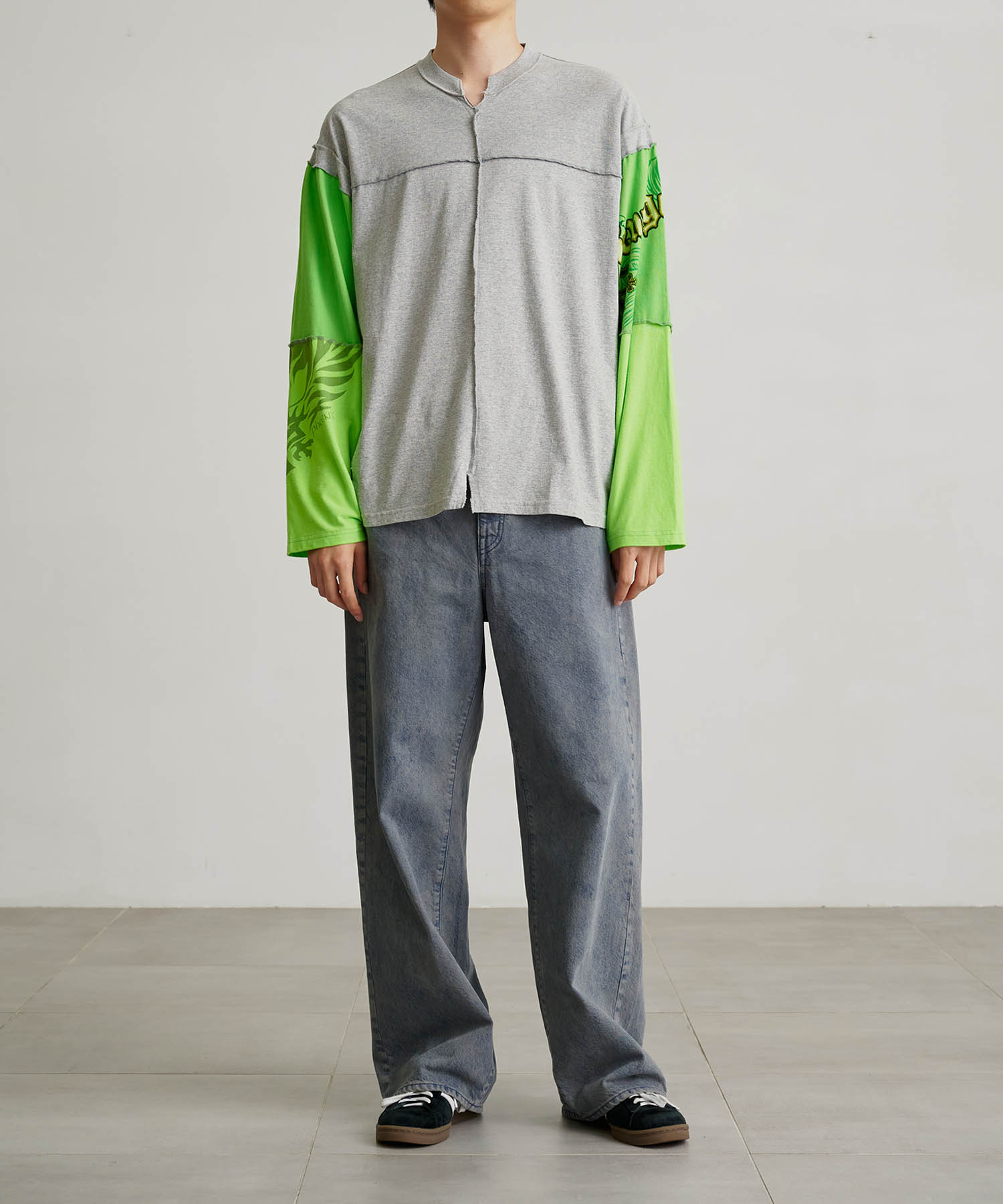 RE: SHIOTA×GOAT ロゴロンT