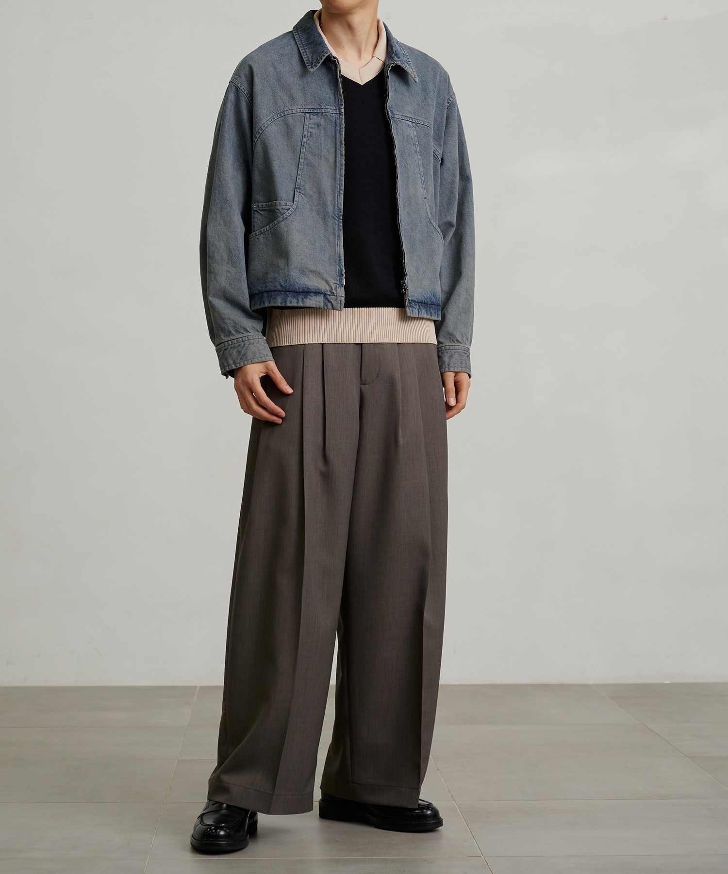 PUBLIC DENIM BLOUSON