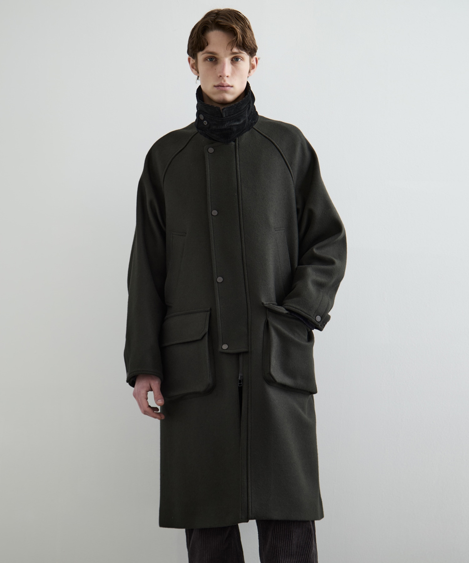 〈残りわずか〉S140メルトンハンティングコート