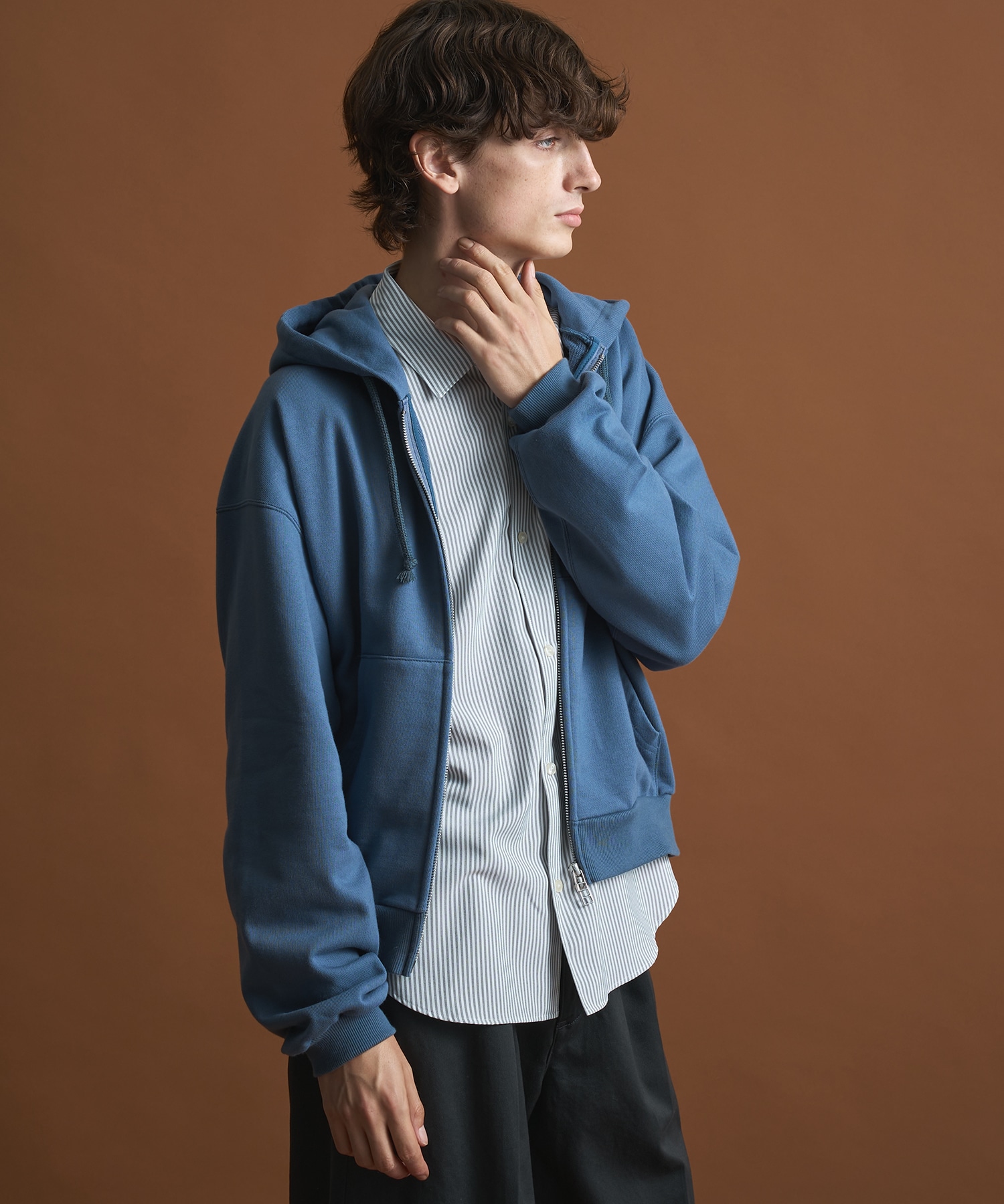 PUBLIC SWEATジップパーカー