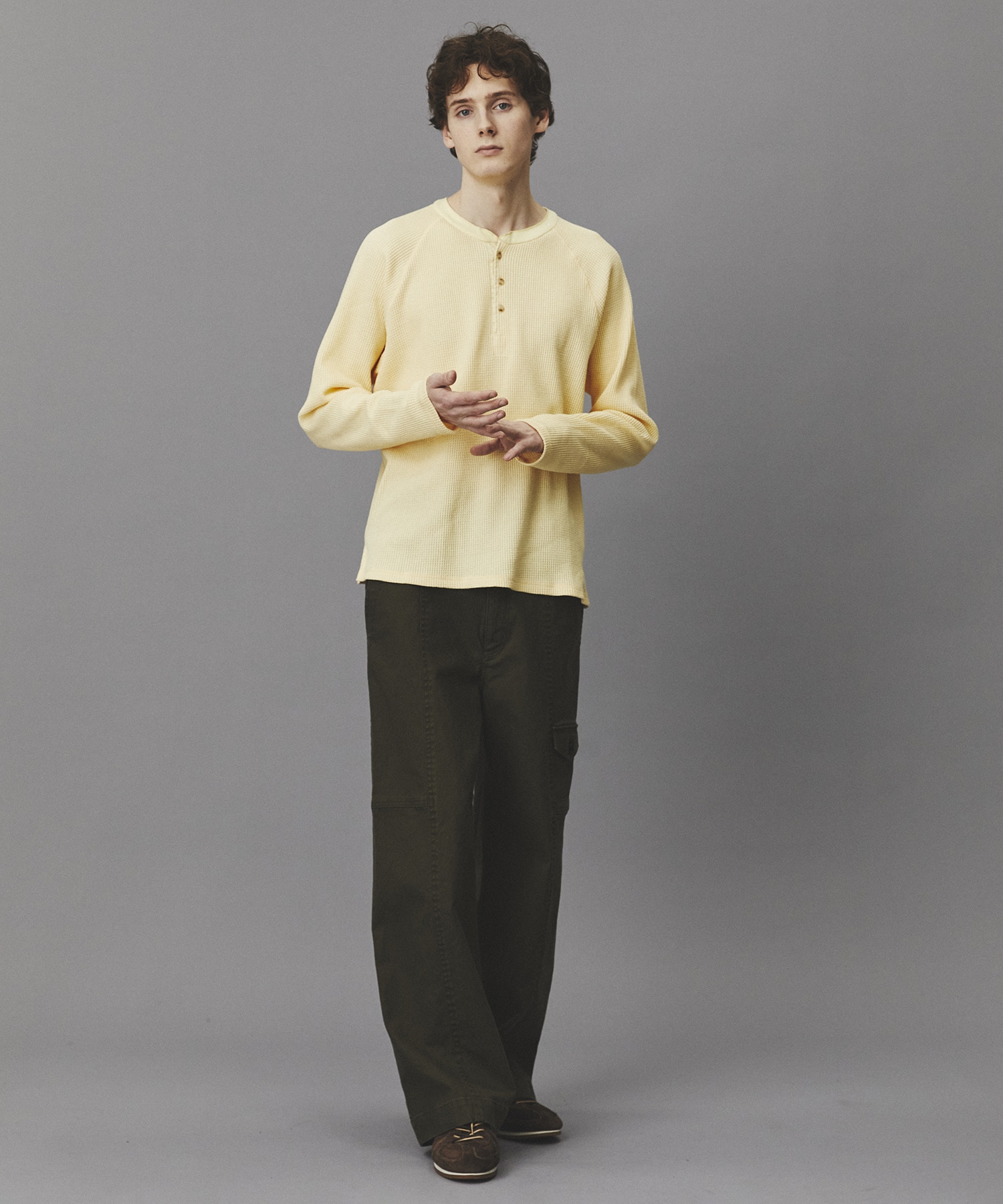 サーマルヘンリーネックTEE