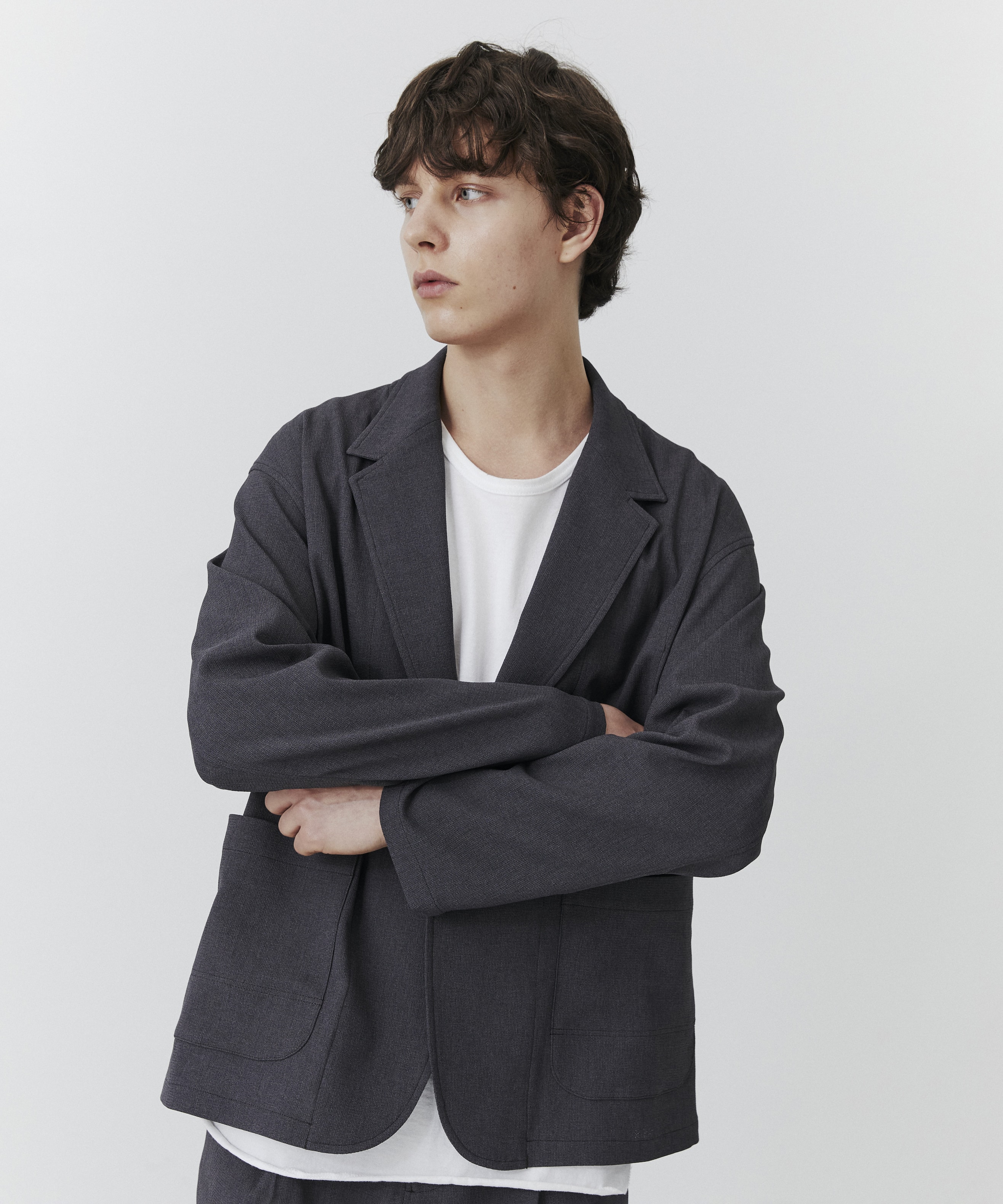 ドライメランジカーディガンジャケット