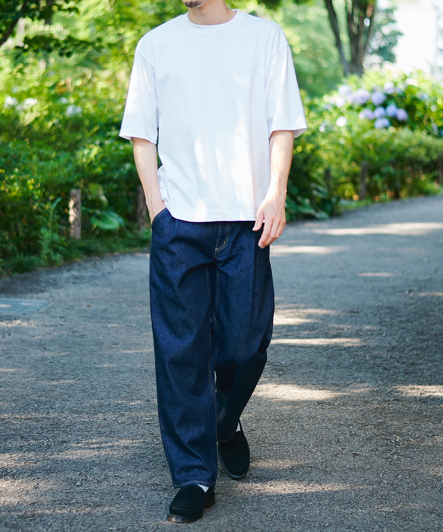 黄ばまないTEE