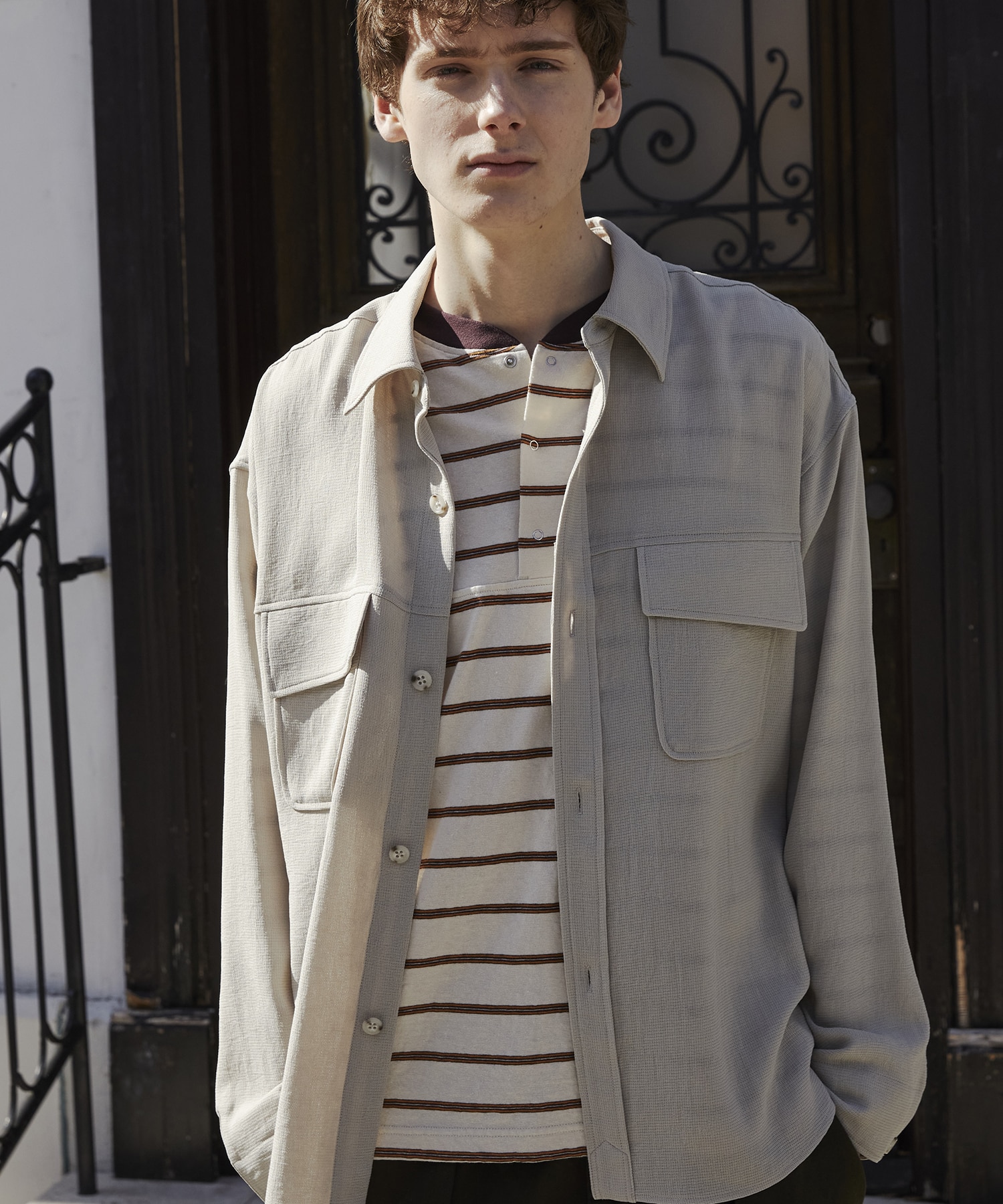 ナチュラルタッチファティーグシャツ