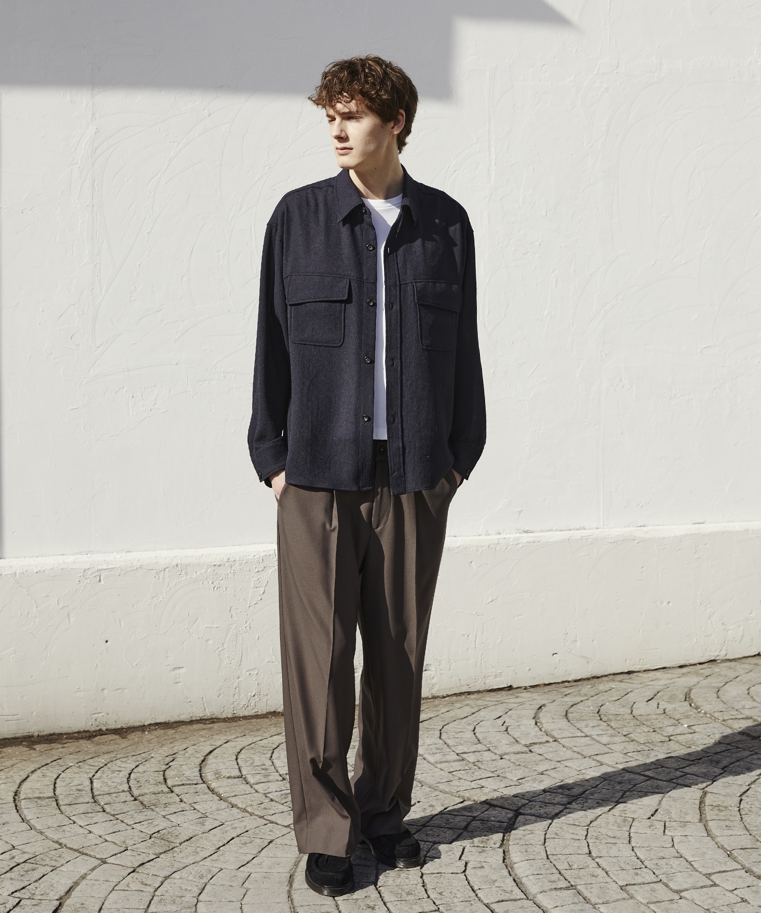 ナチュラルタッチファティーグシャツ