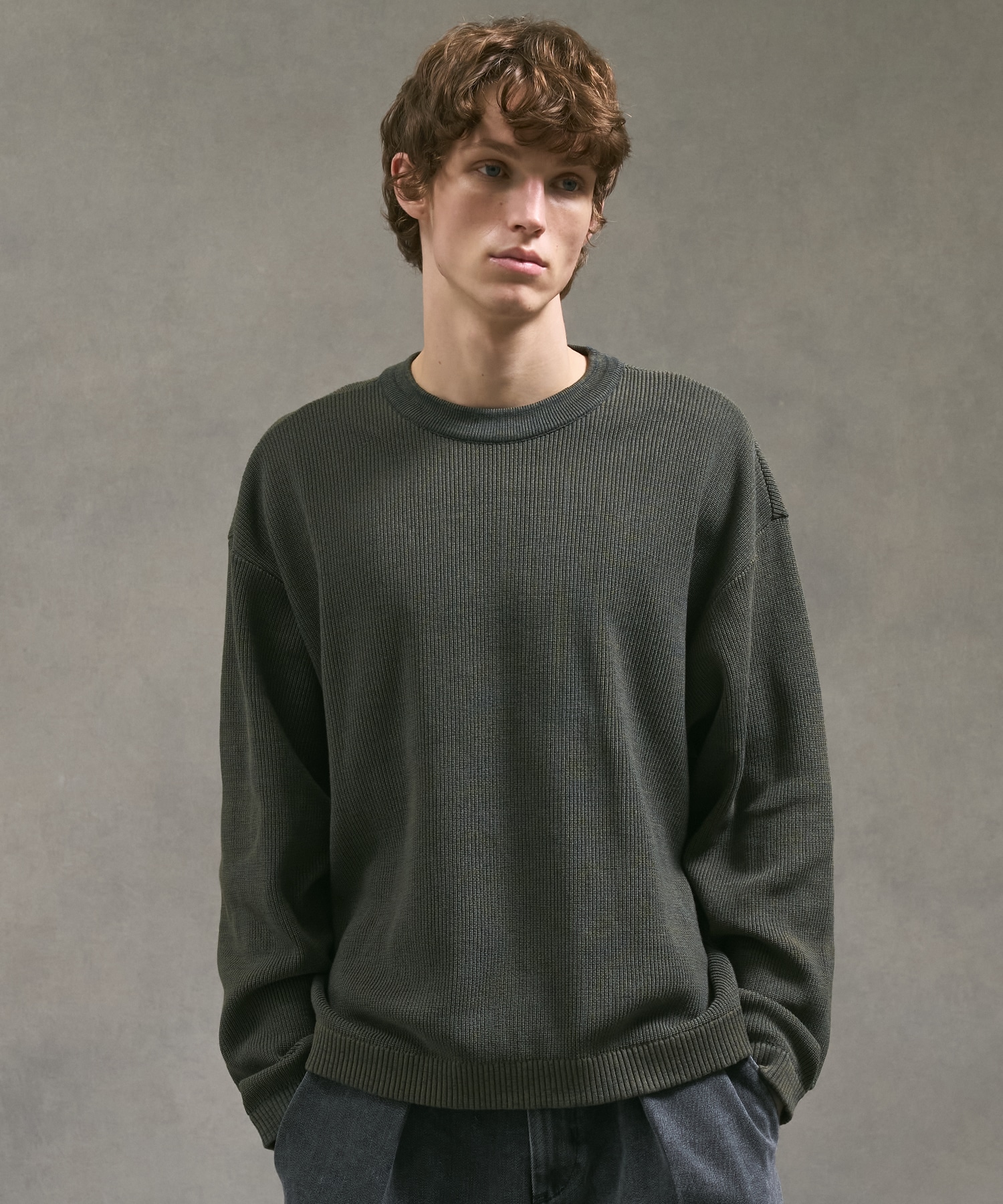 ウォッシャブルショーティニット