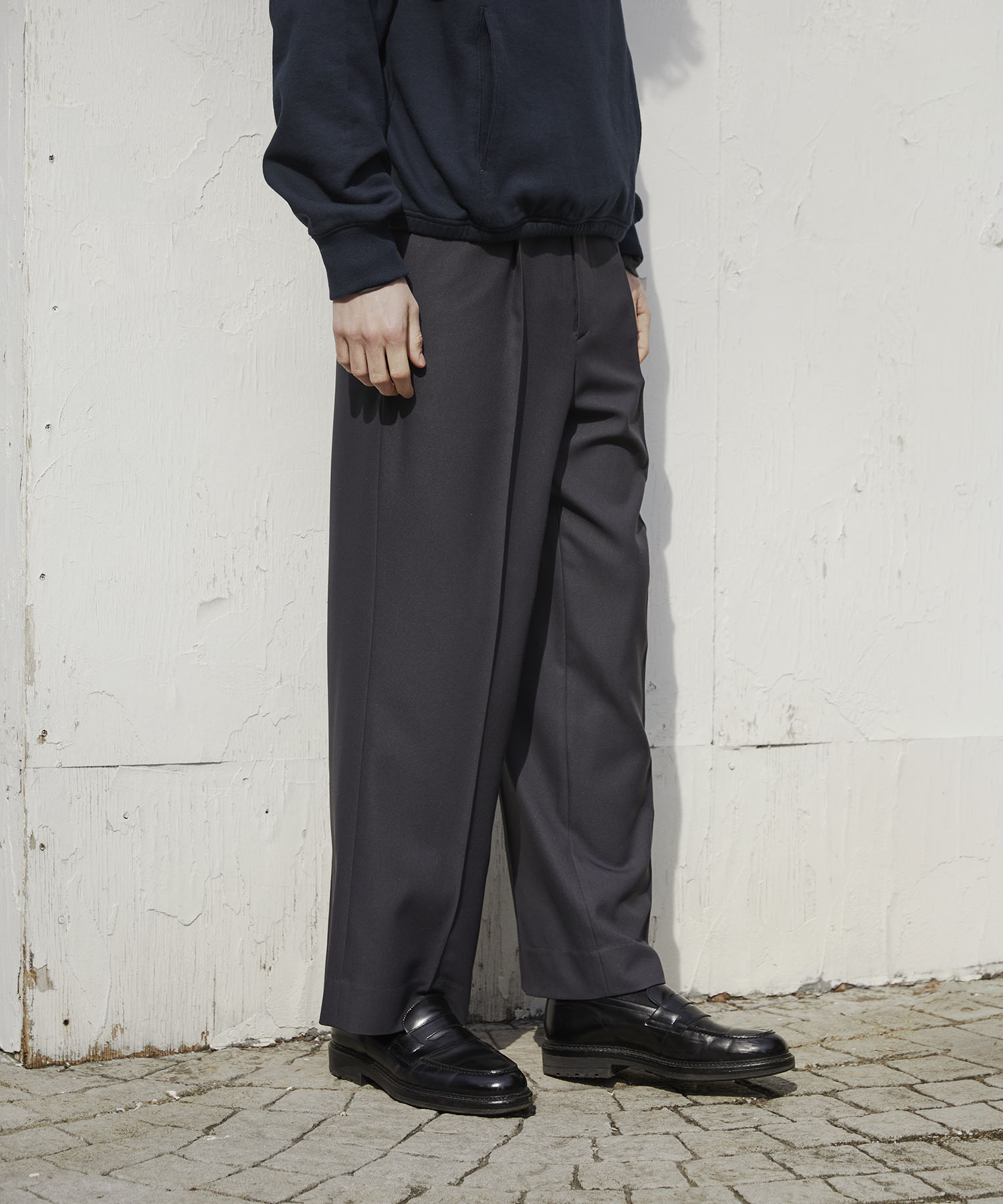 GRツイルエバークリースストレートスラックス