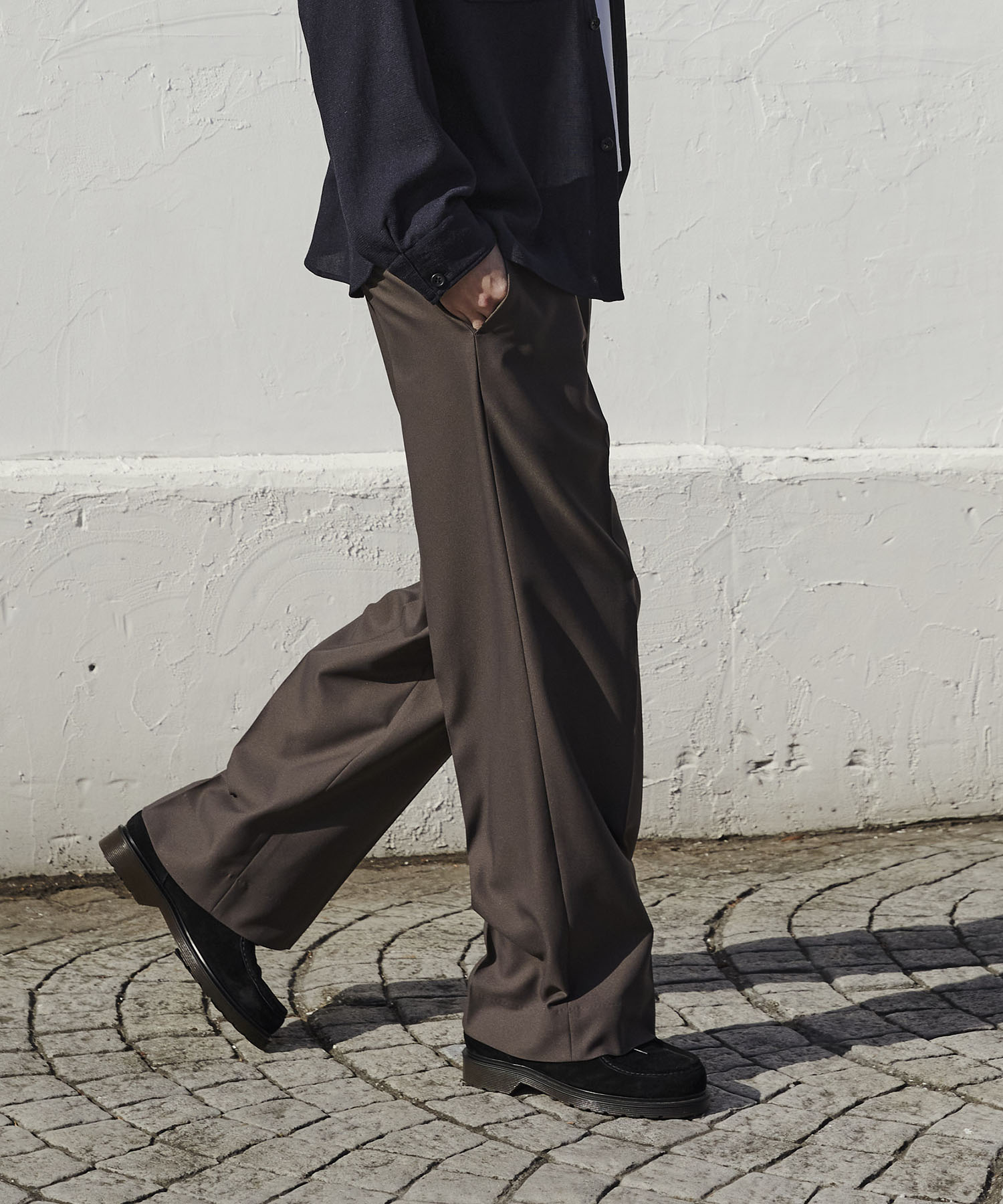 GRツイルエバークリースストレートスラックス