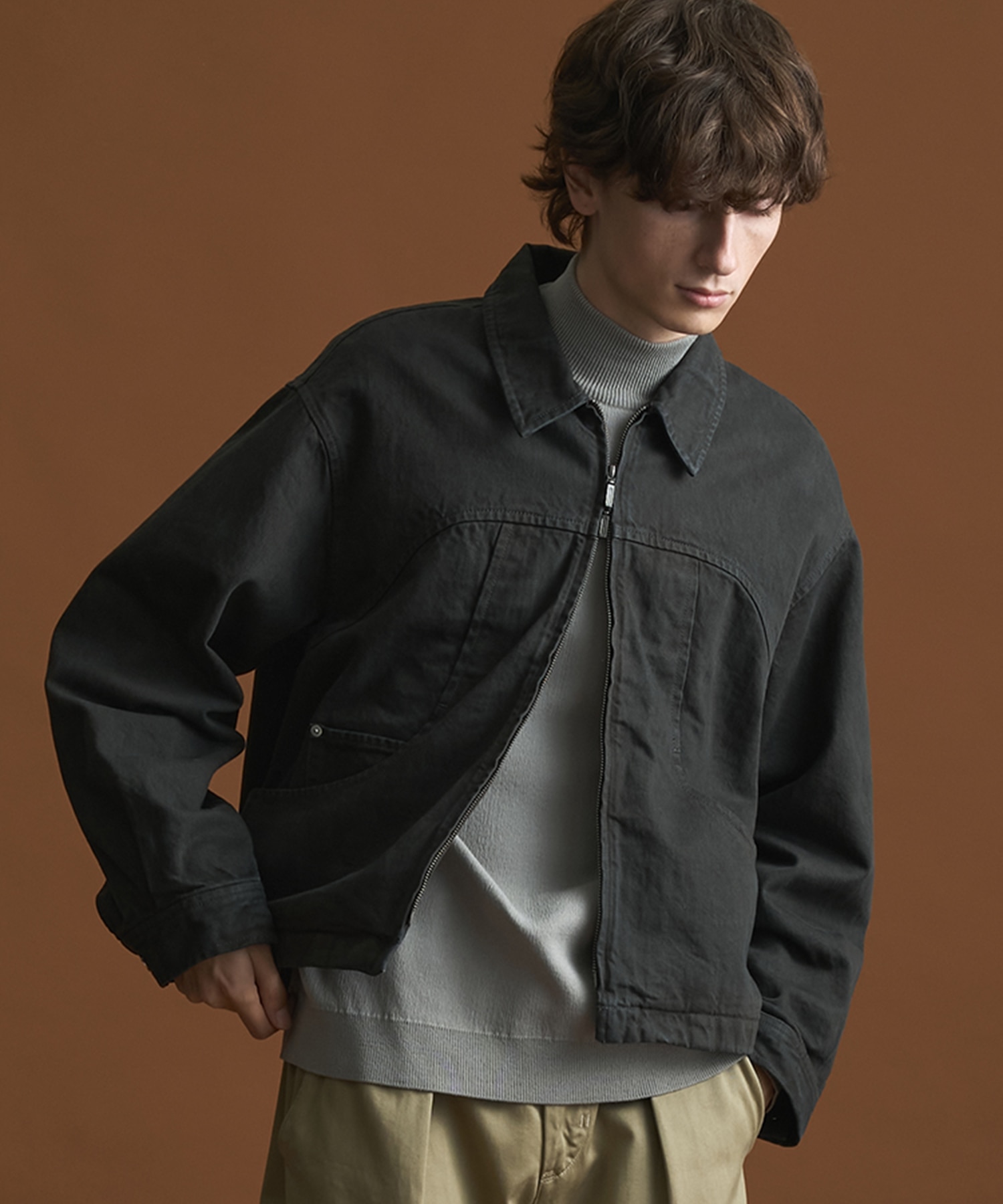 PUBLIC DENIM BLOUSON