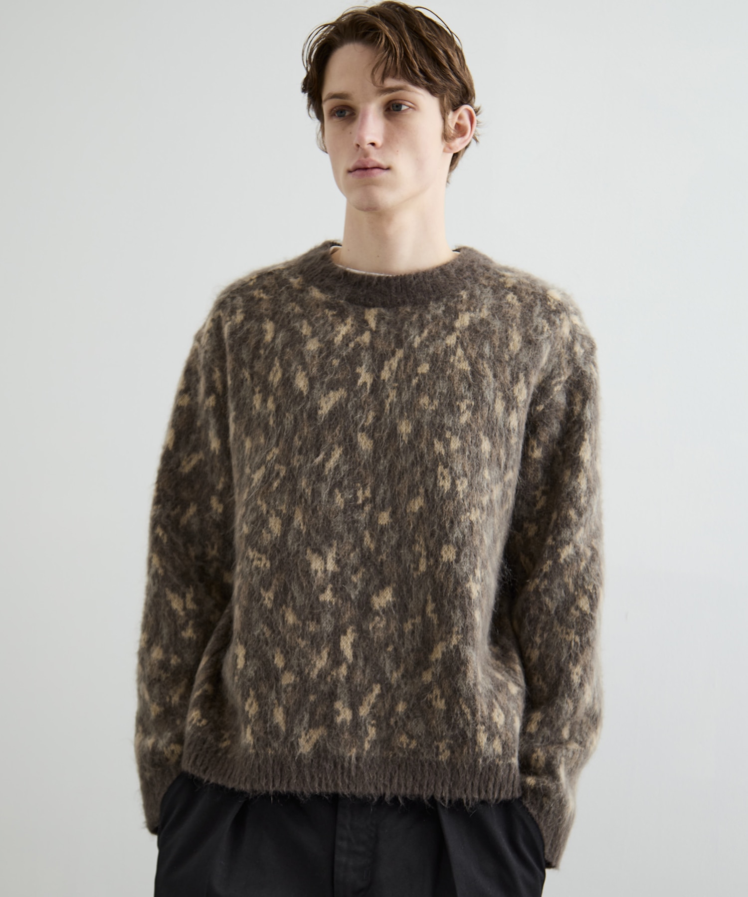 デザインソフトモヘアニット