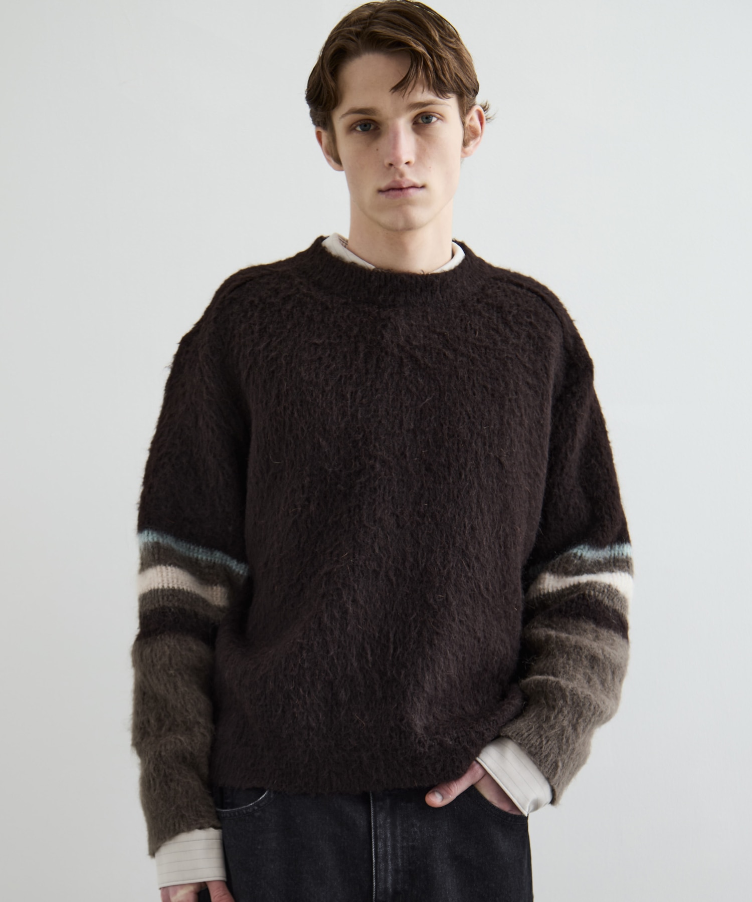 デザインソフトモヘアニット