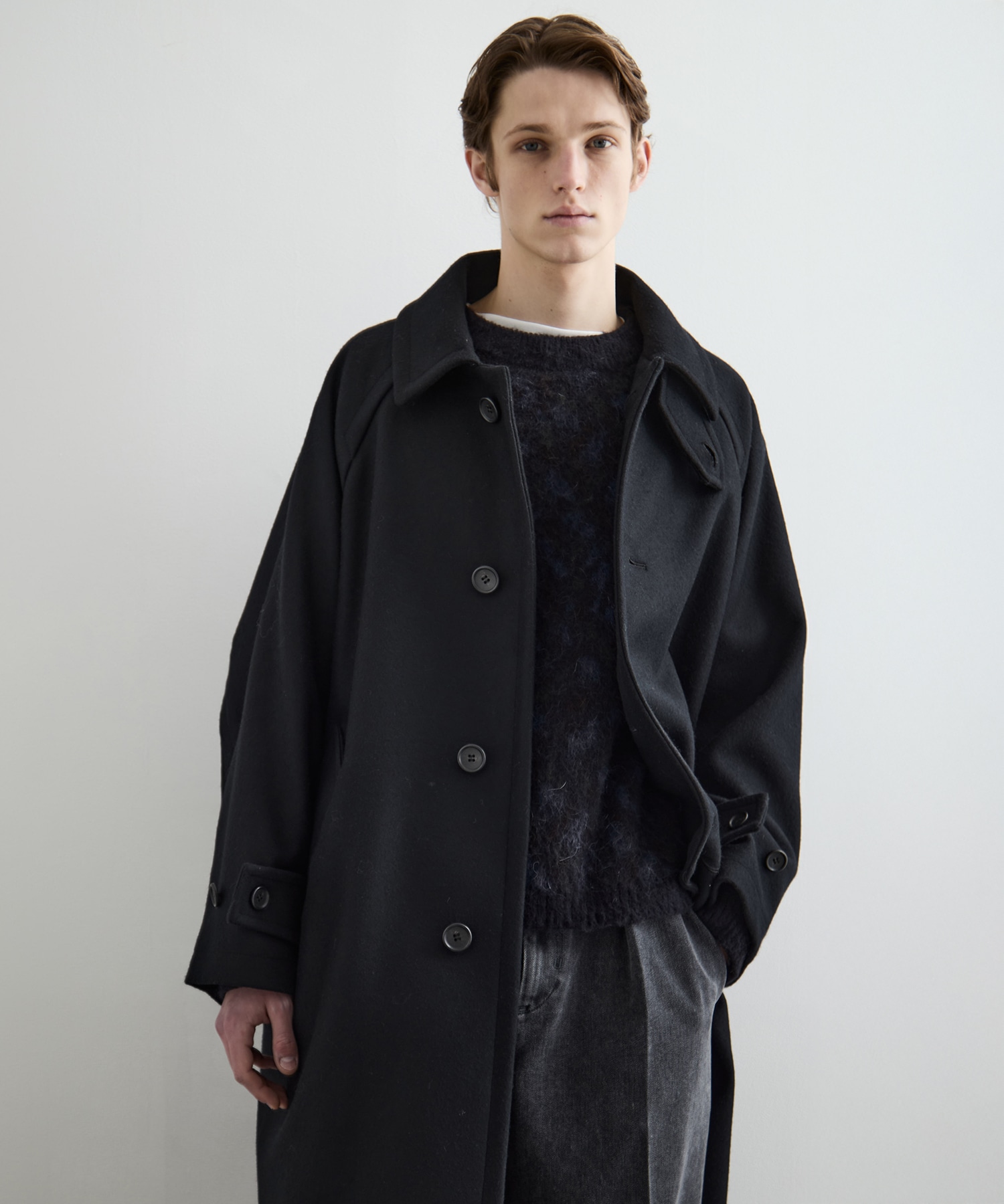 Super140s メルトンバルカラーコート