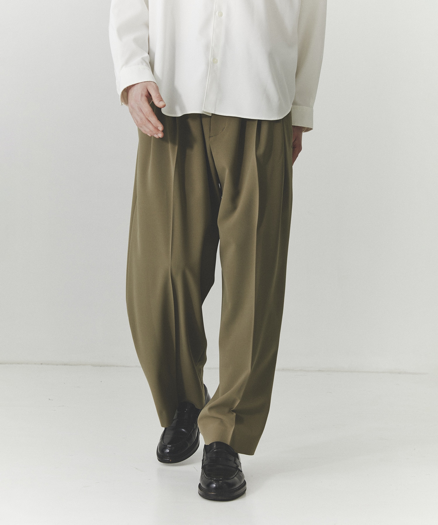 TRIXIONウーリーワイドスラックス