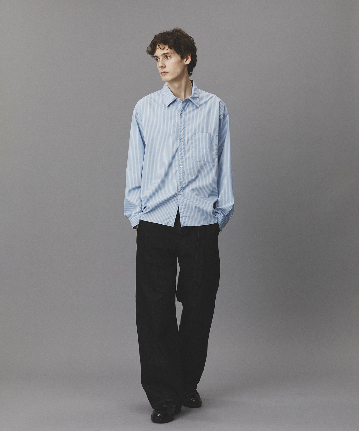 クリアコットンスムースシャツ