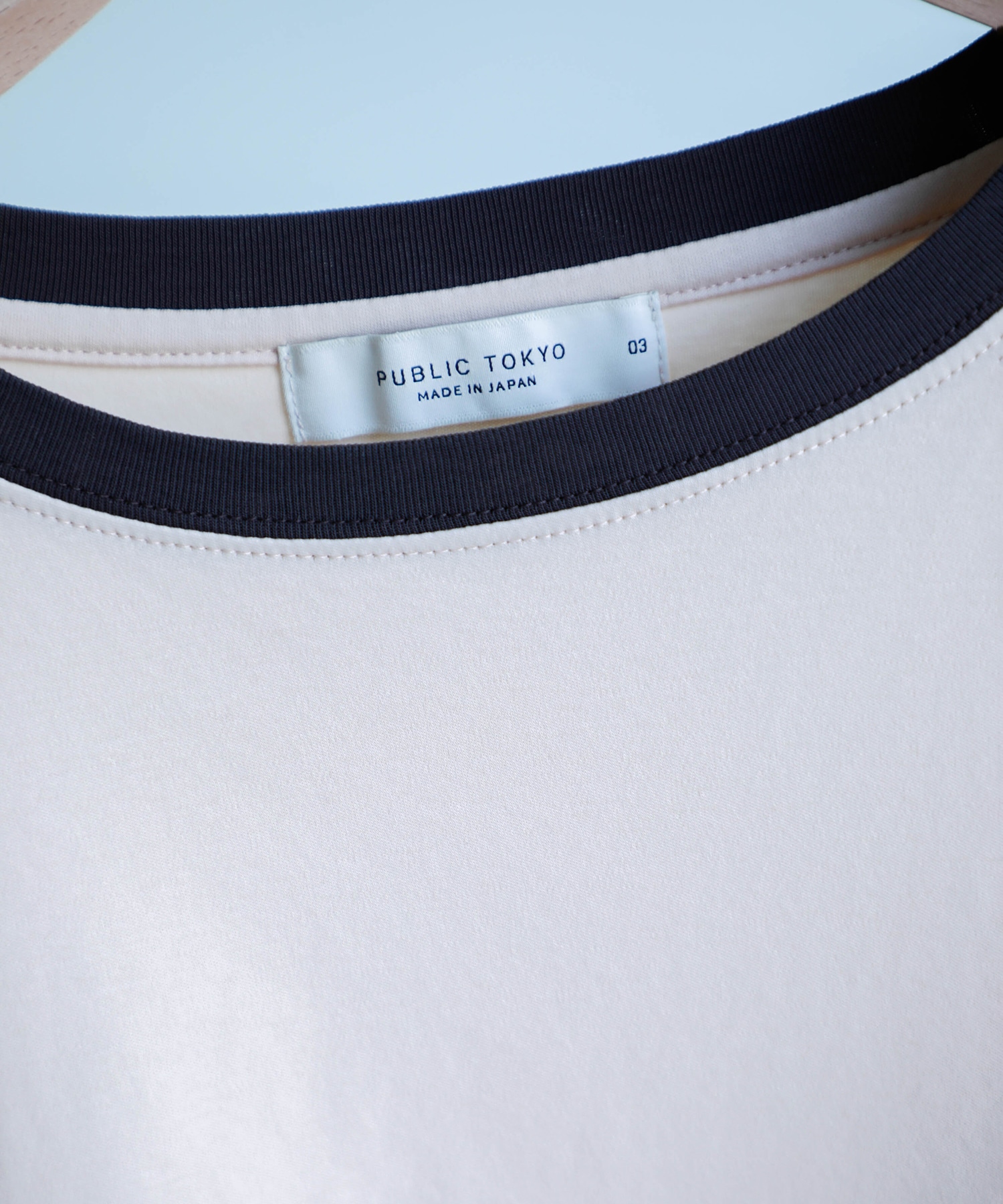 クールタッチコットンリンガーTEE