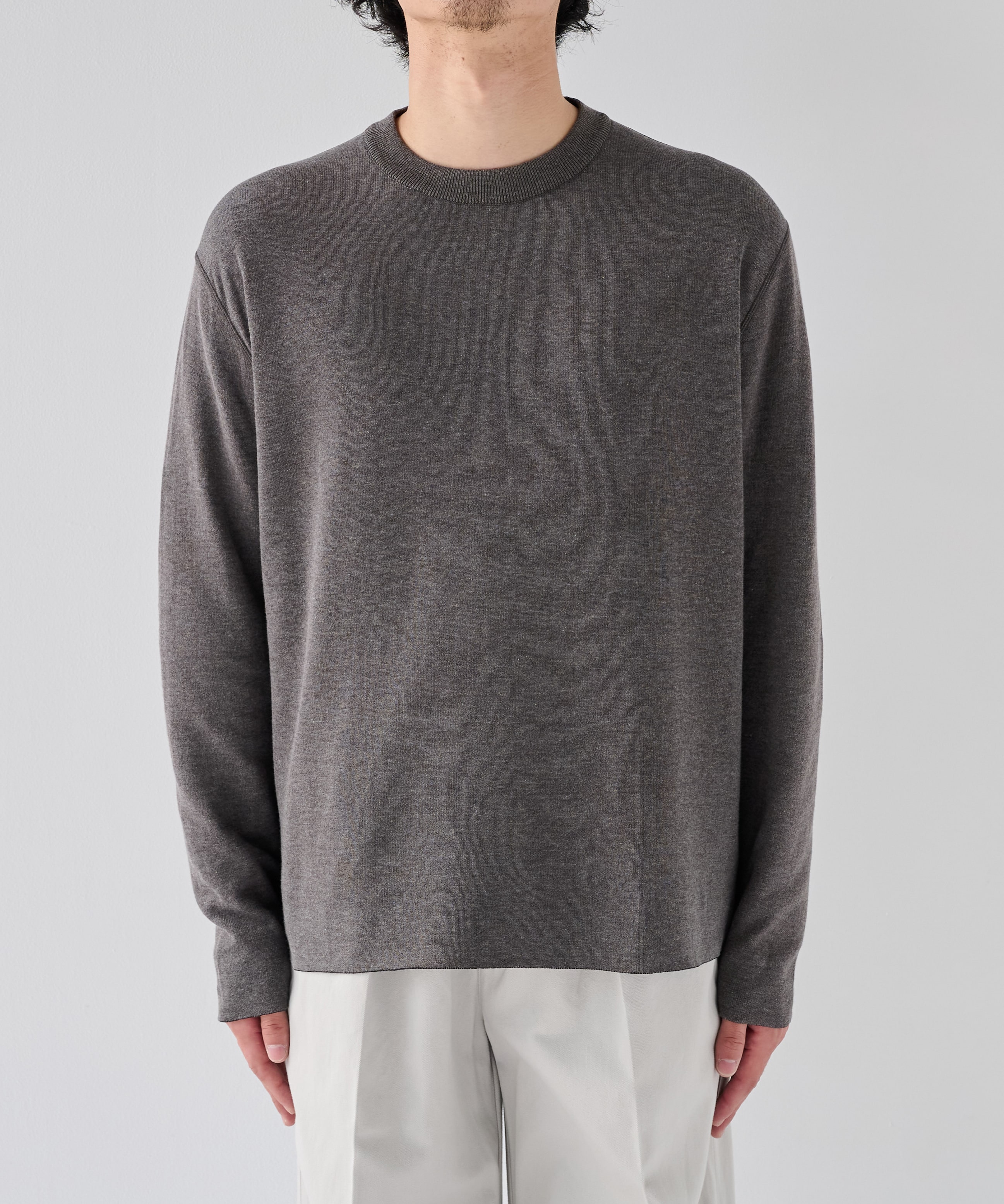 【WEB | 一部店舗限定】リバーシブルクルーネックニット