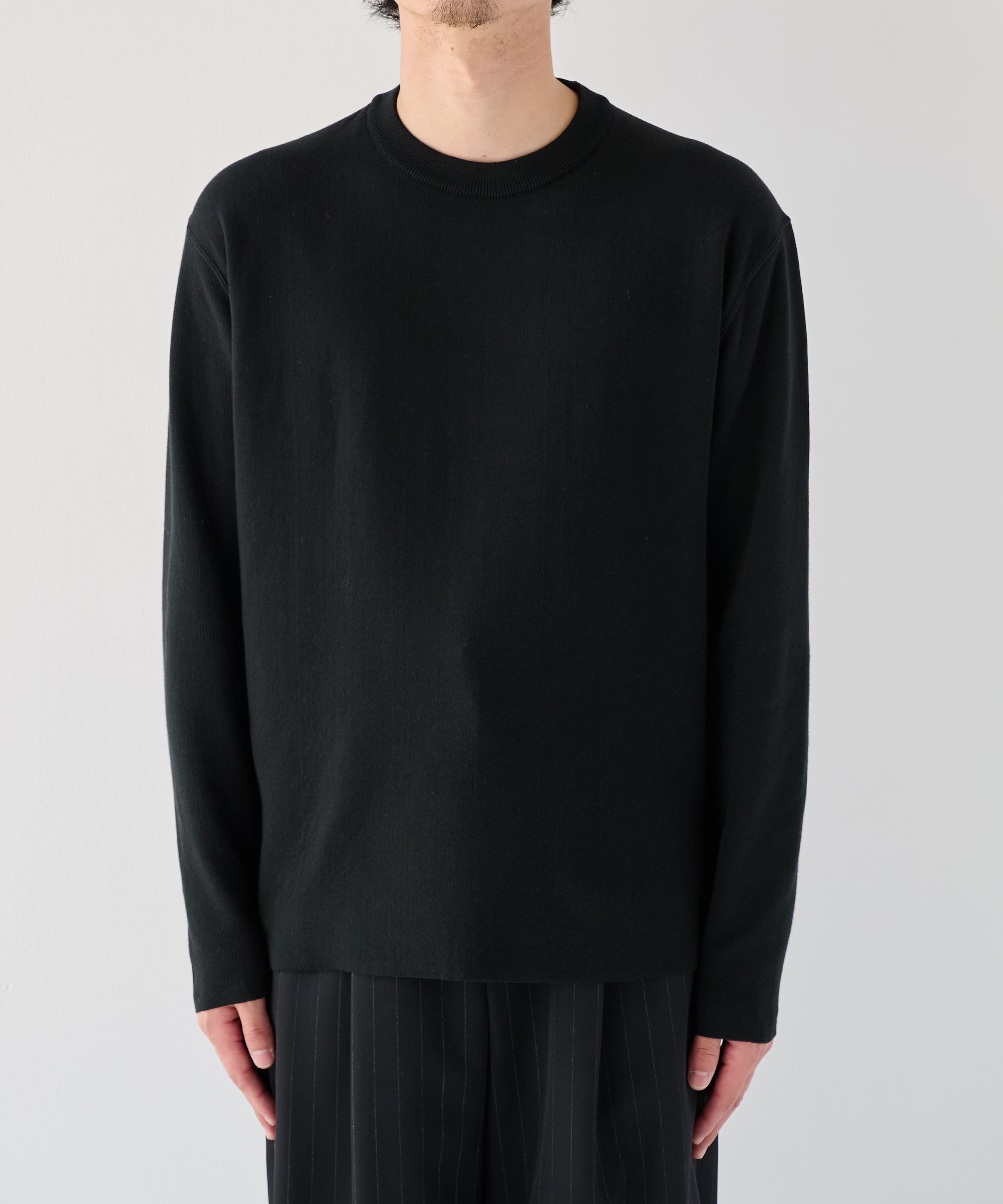【WEB | 一部店舗限定】リバーシブルクルーネックニット