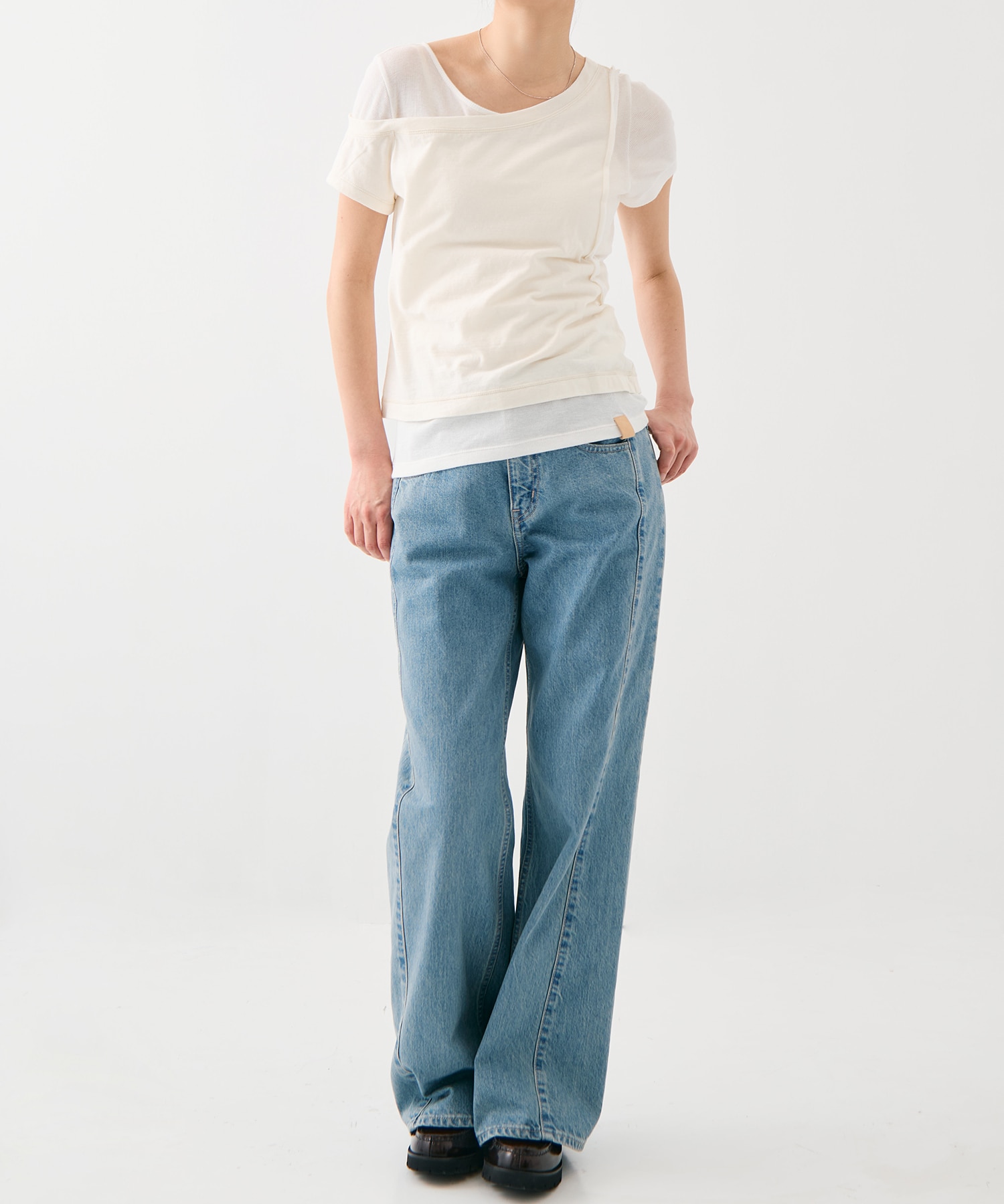 アシメツインシアートップ