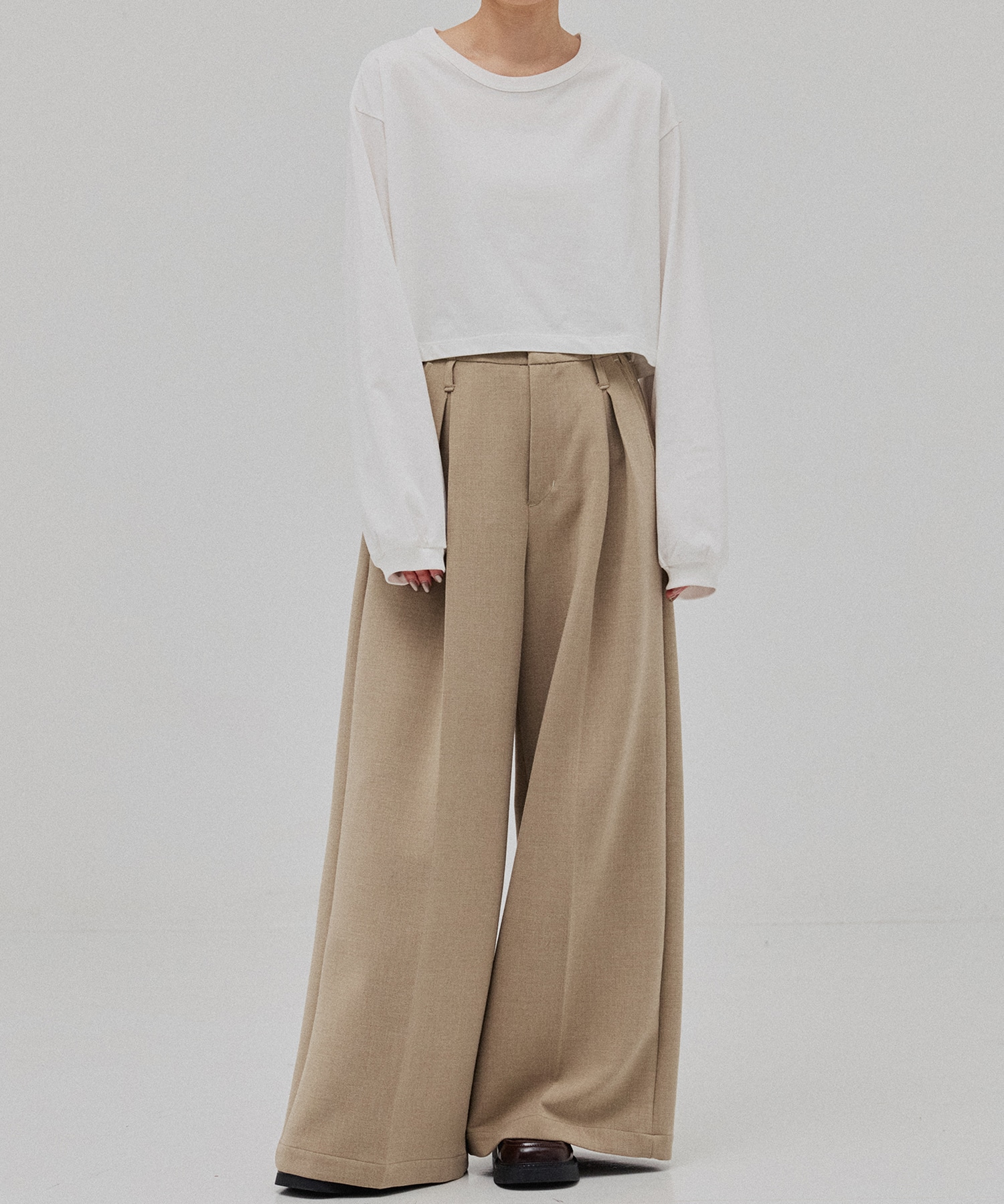 ボリュームスリーブロンTEE