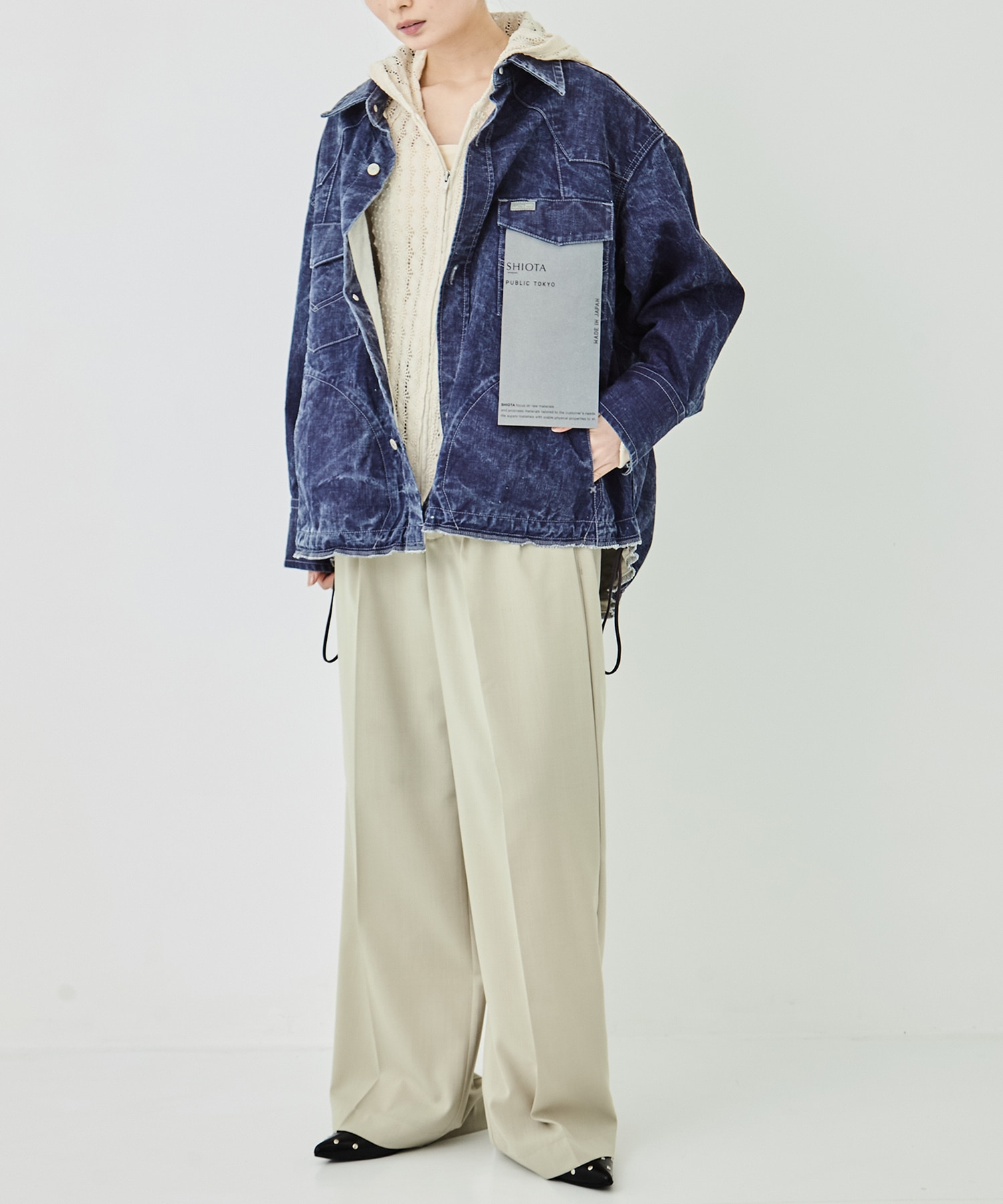 SHIOTA BASIC ウエスタンブルゾン