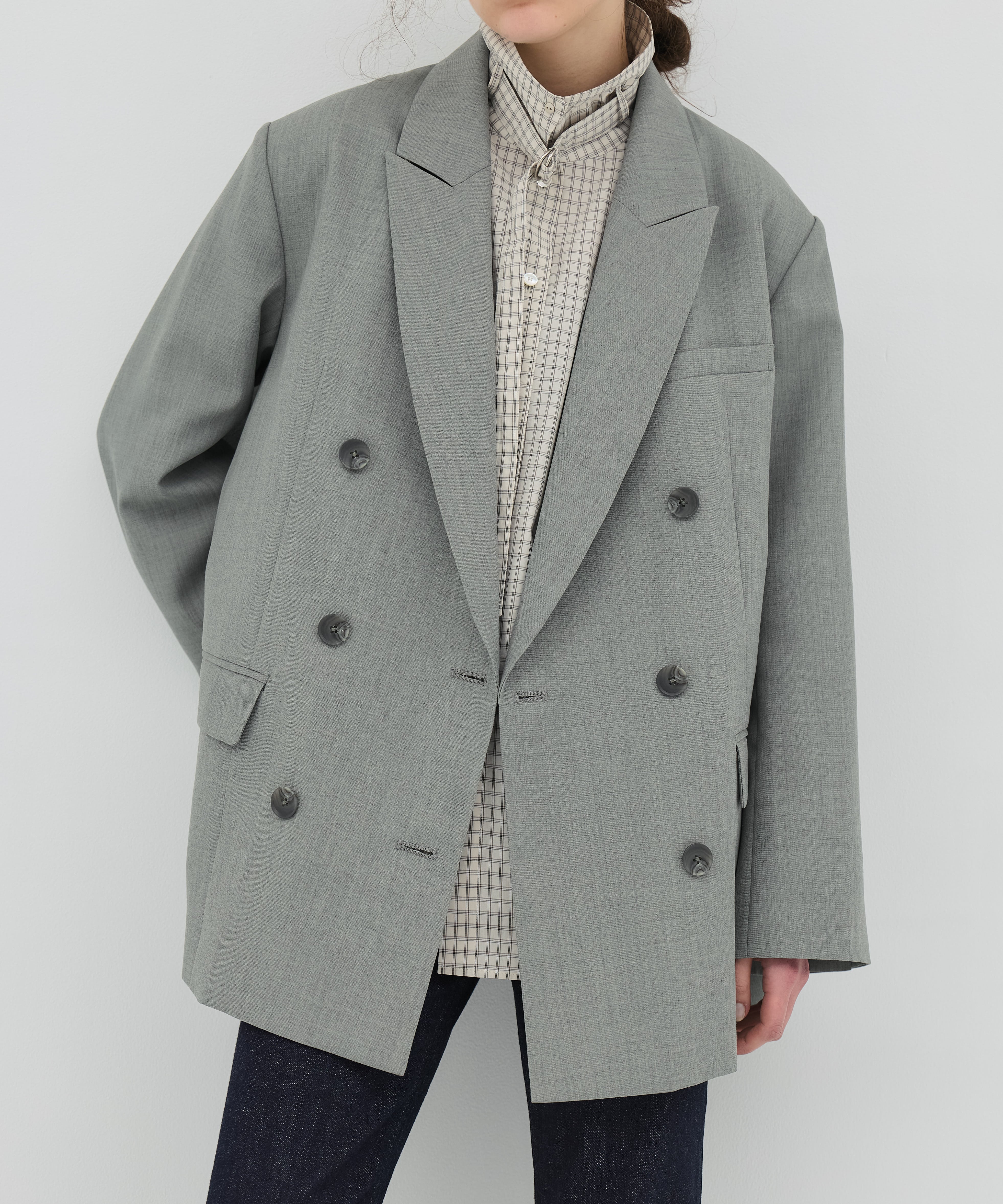 ダブルブレストビックジャケット