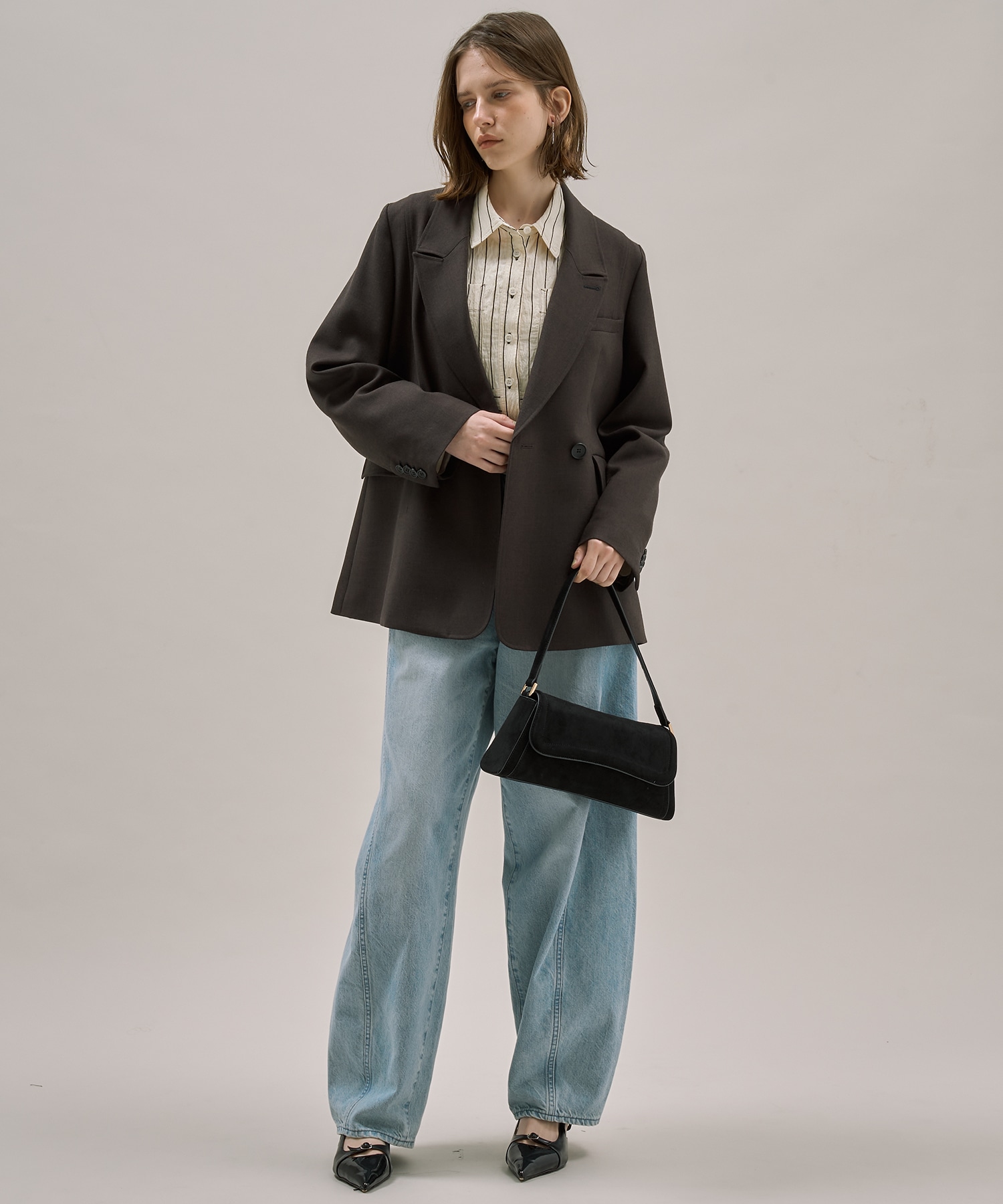 エコスウェードフラップBAG