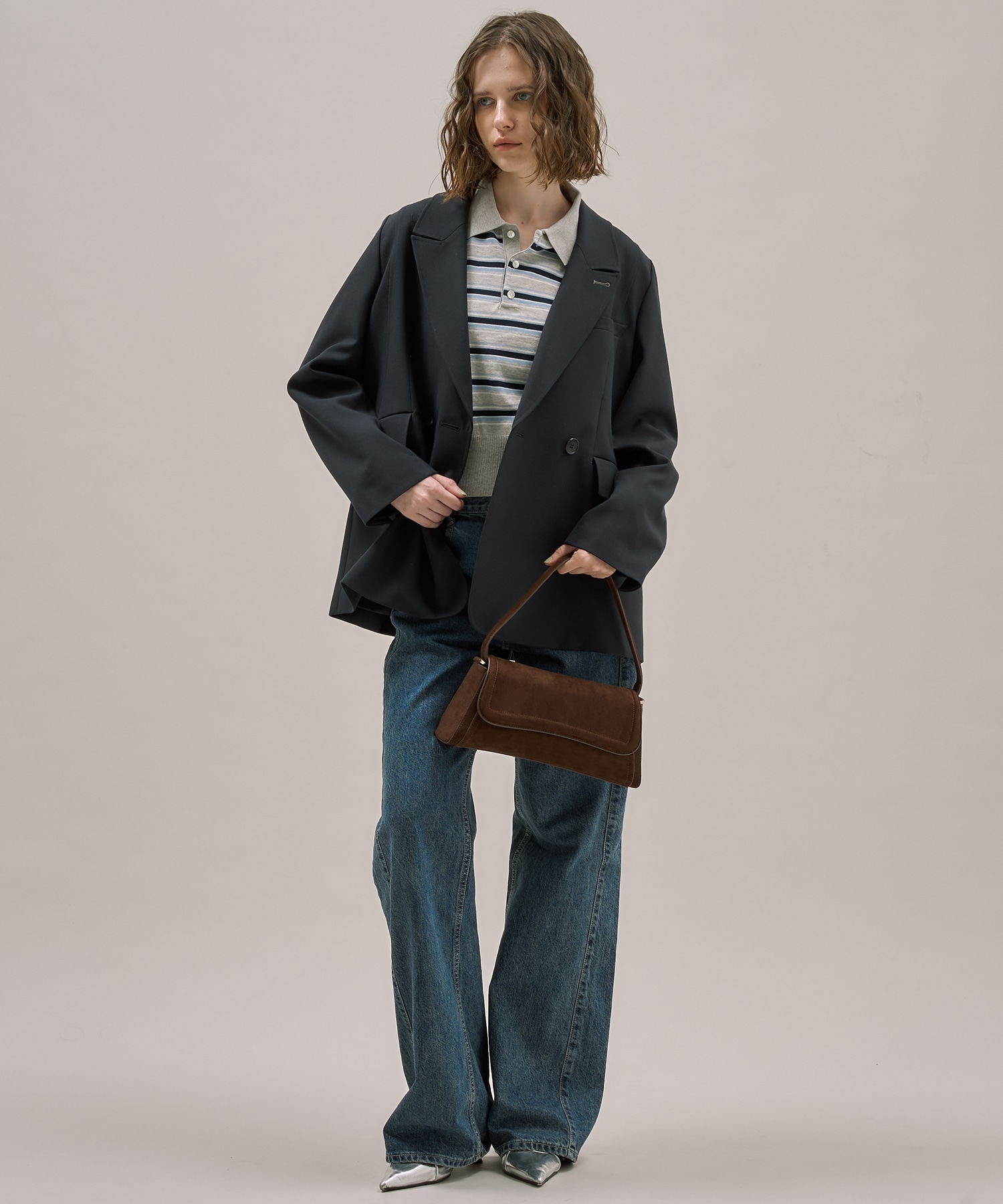 エコスウェードフラップBAG