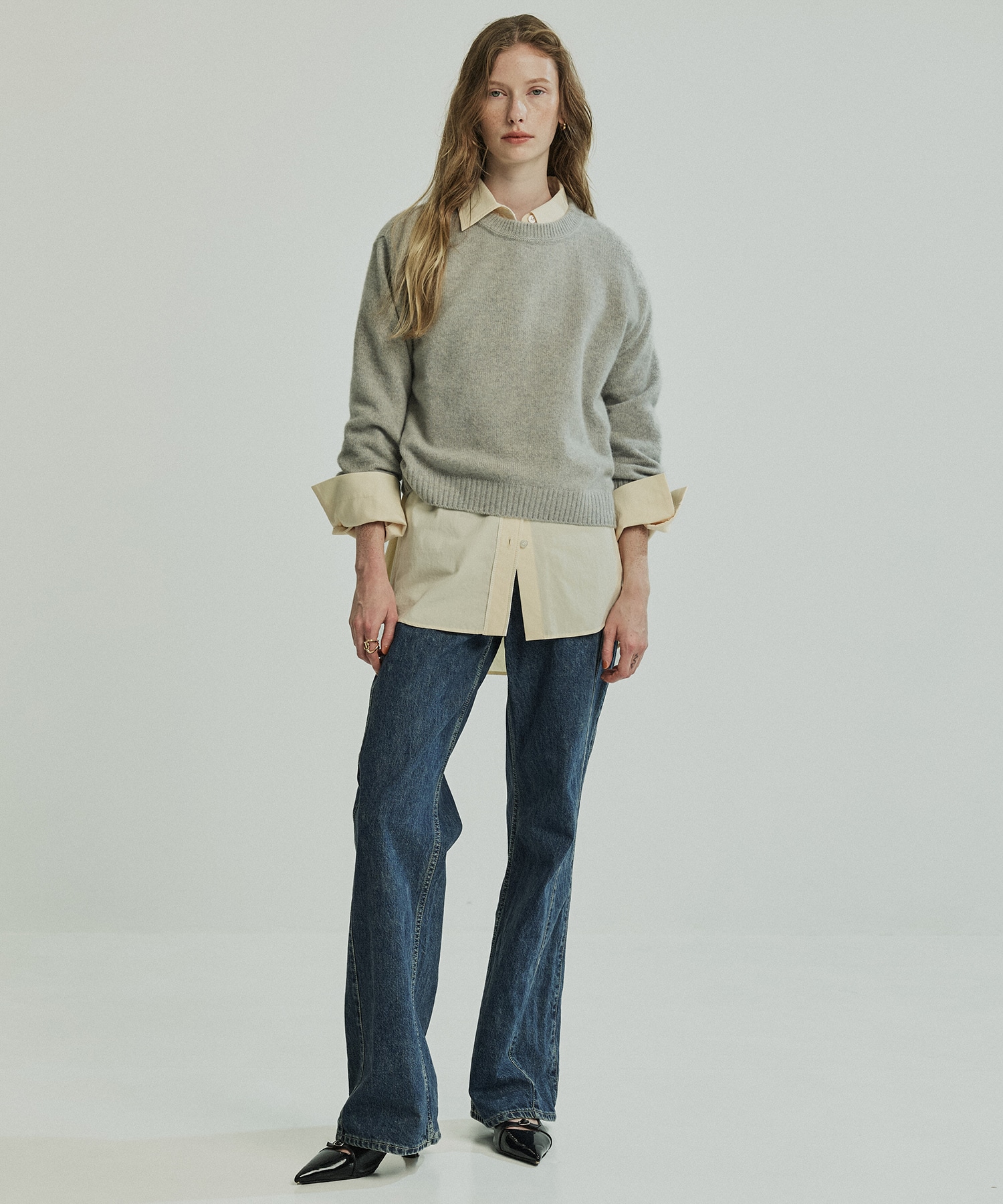 FOXコンフォートクルーネックニット