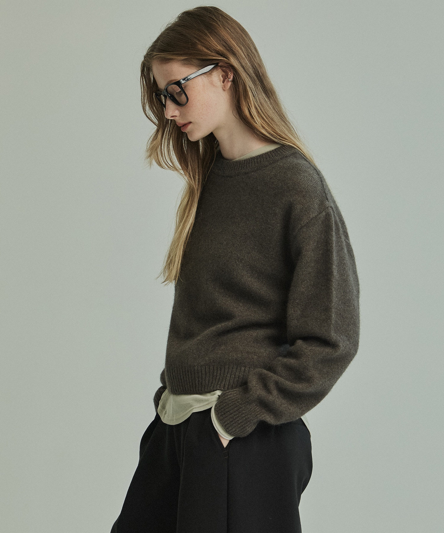 FOXコンフォートクルーネックニット