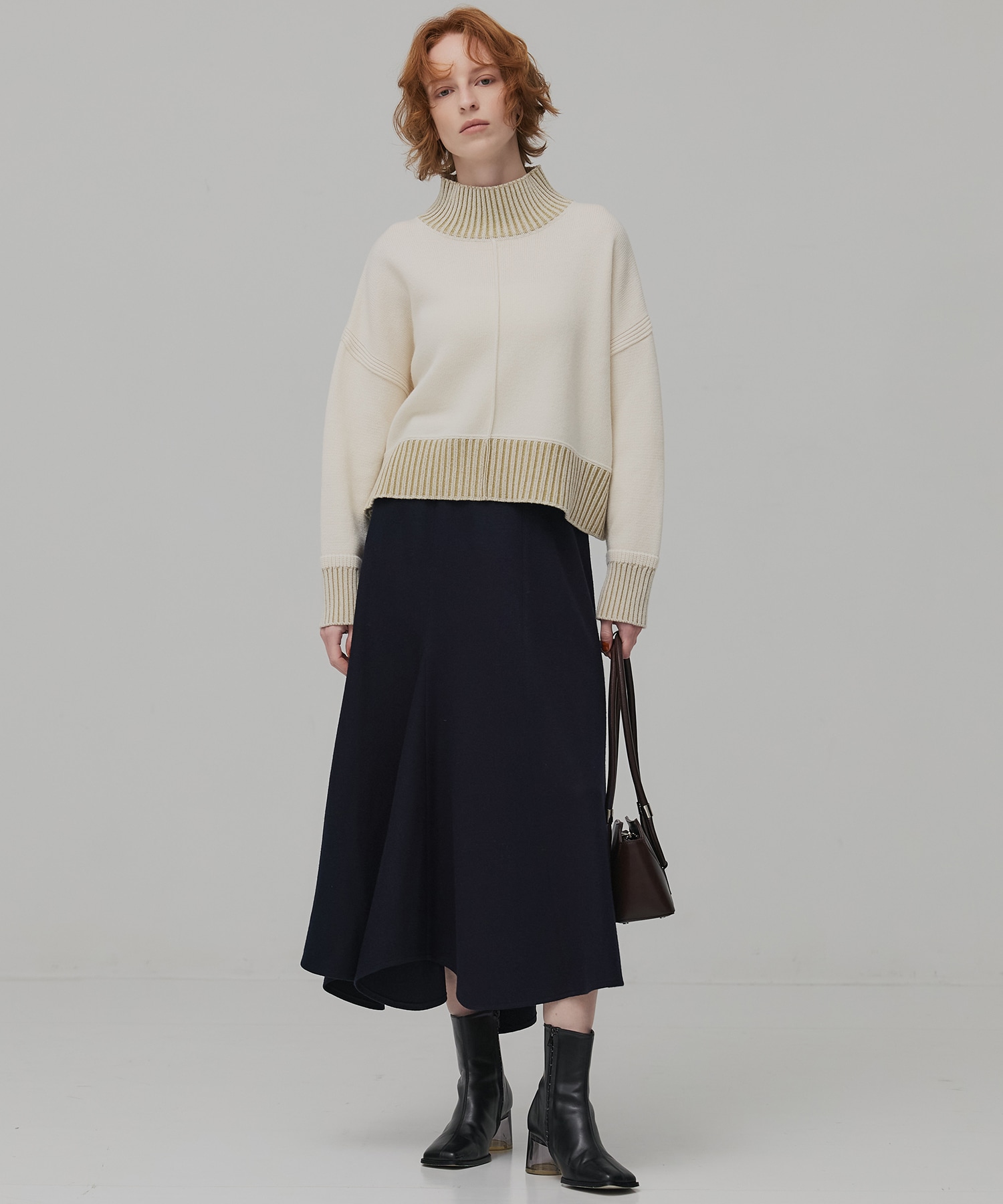 エアウールショートニット