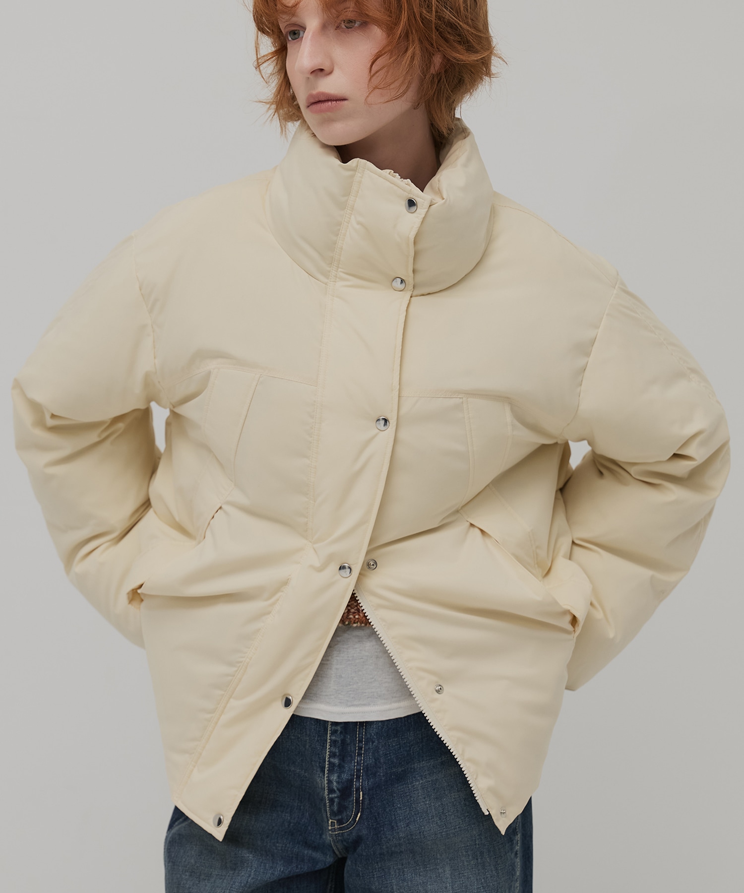 スタンドモンスターダウンコート