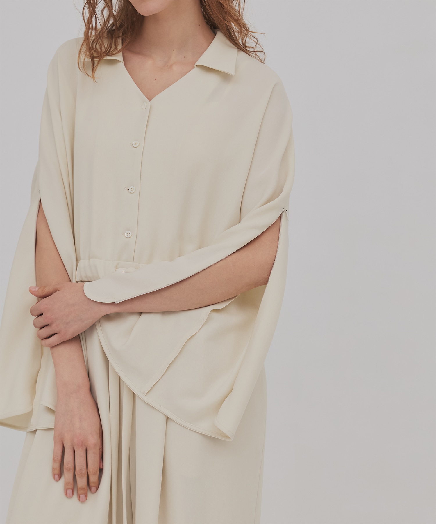 スリットスリーブオールインワン