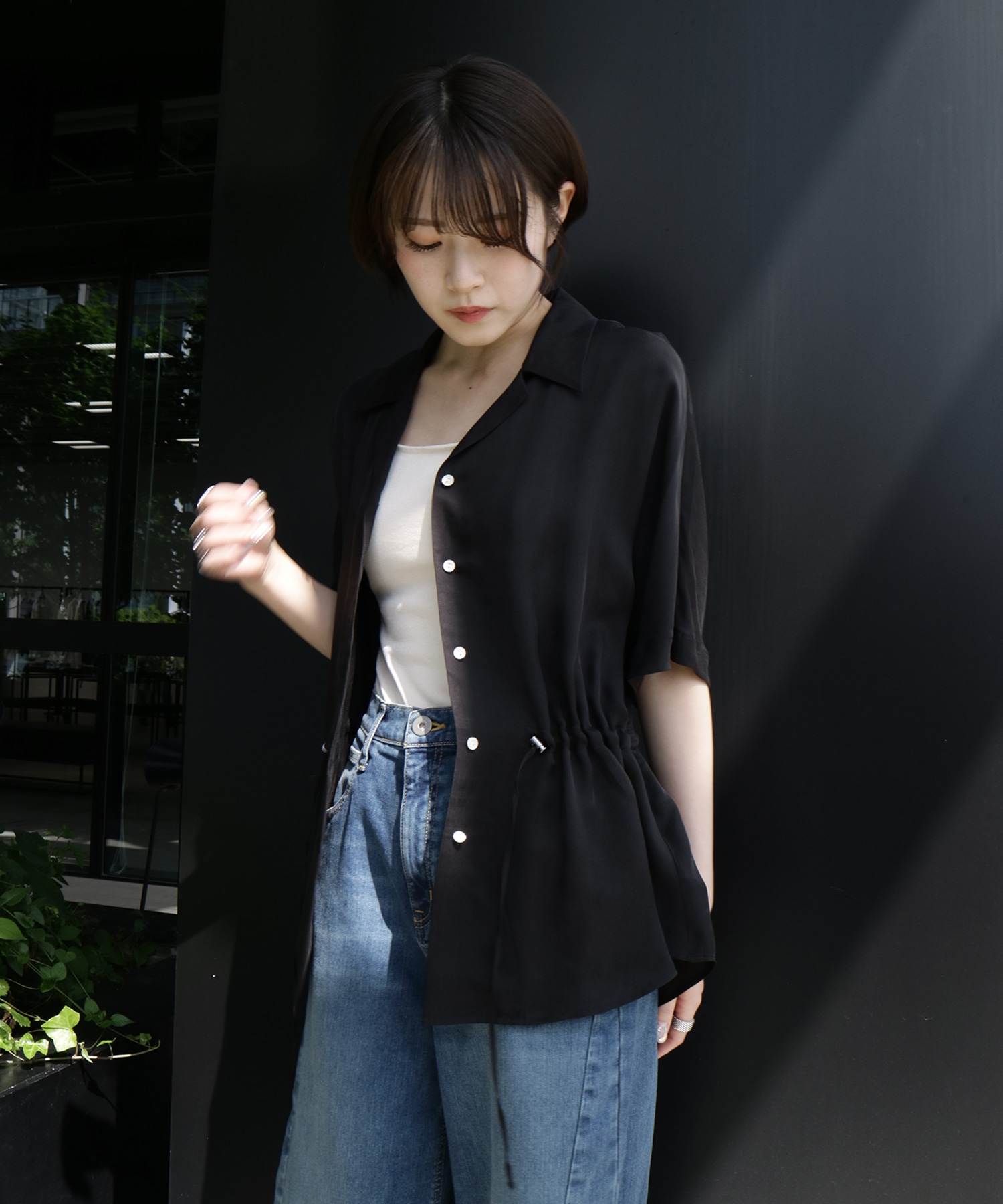 【再入荷】ピーチキュプラドロストシャツ