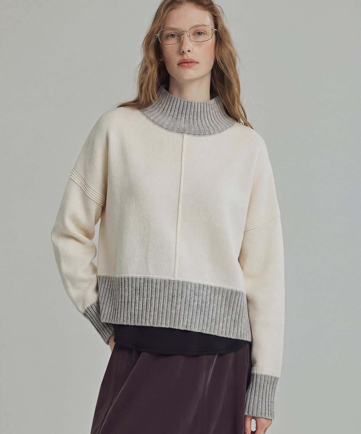 【WEB先行発売】エアウールショートニット