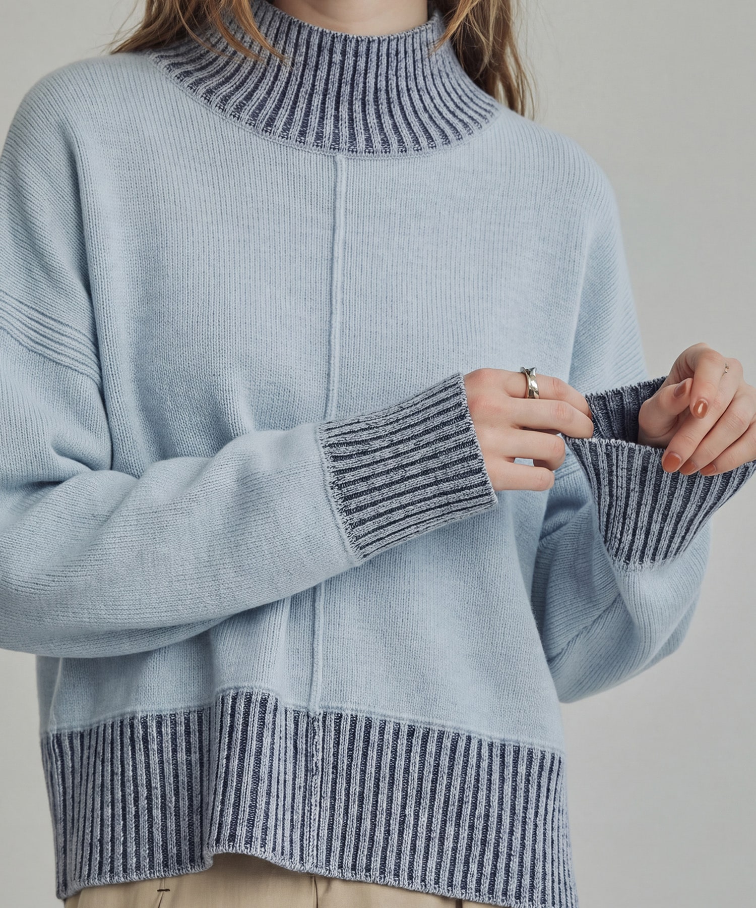 【WEB先行発売】エアウールショートニット