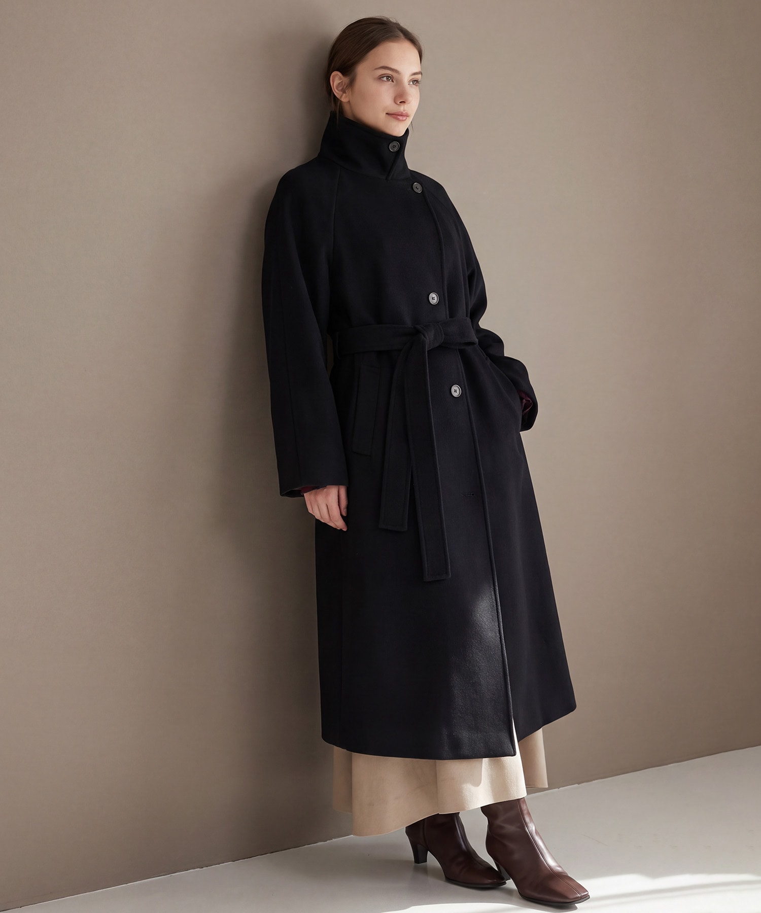 【WEB限定|数量限定】wool100 3wayロングコート