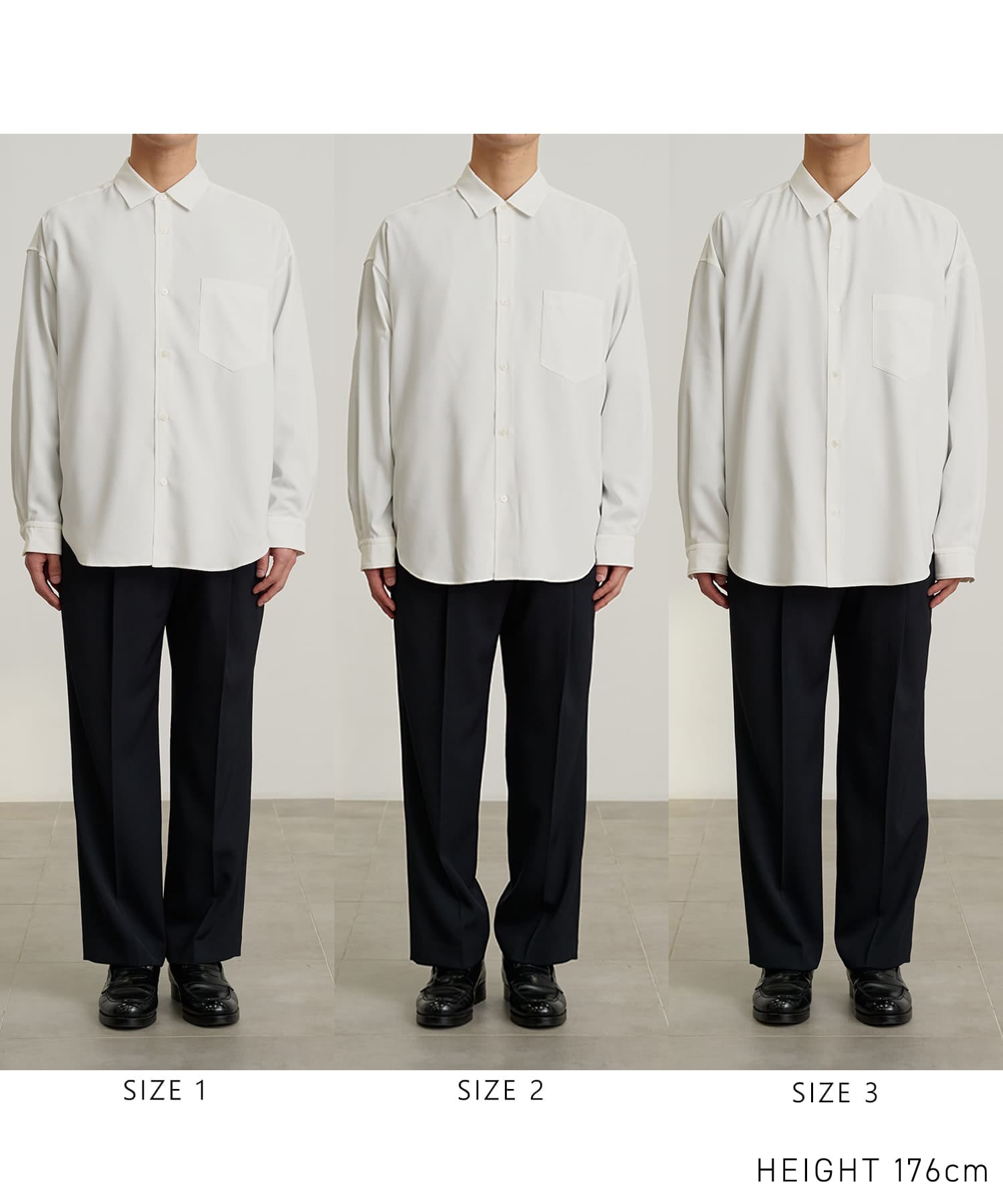 コンフォートリラックスレギュラーシャツ