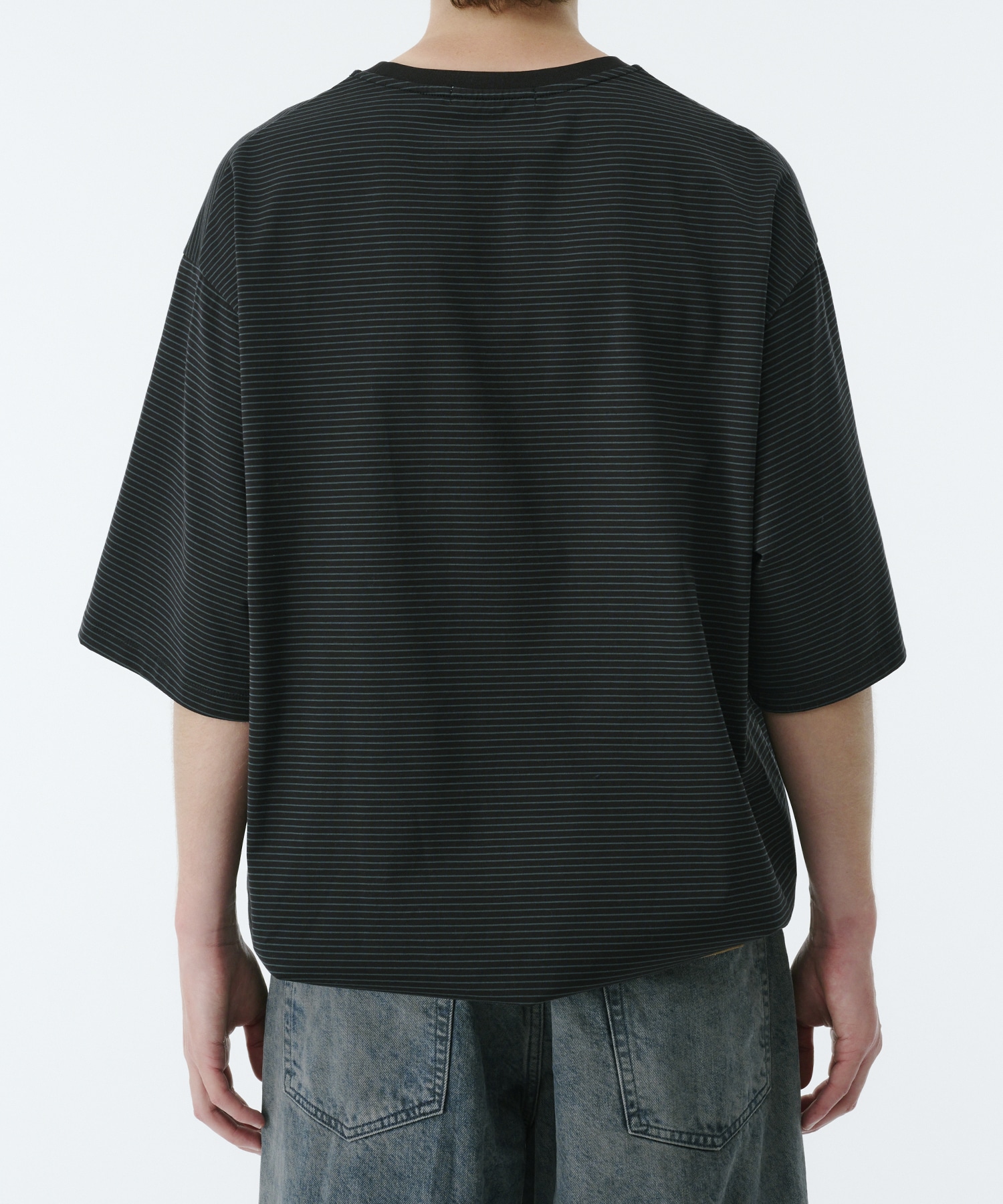 ビューティーコットンコードボーダーTEE