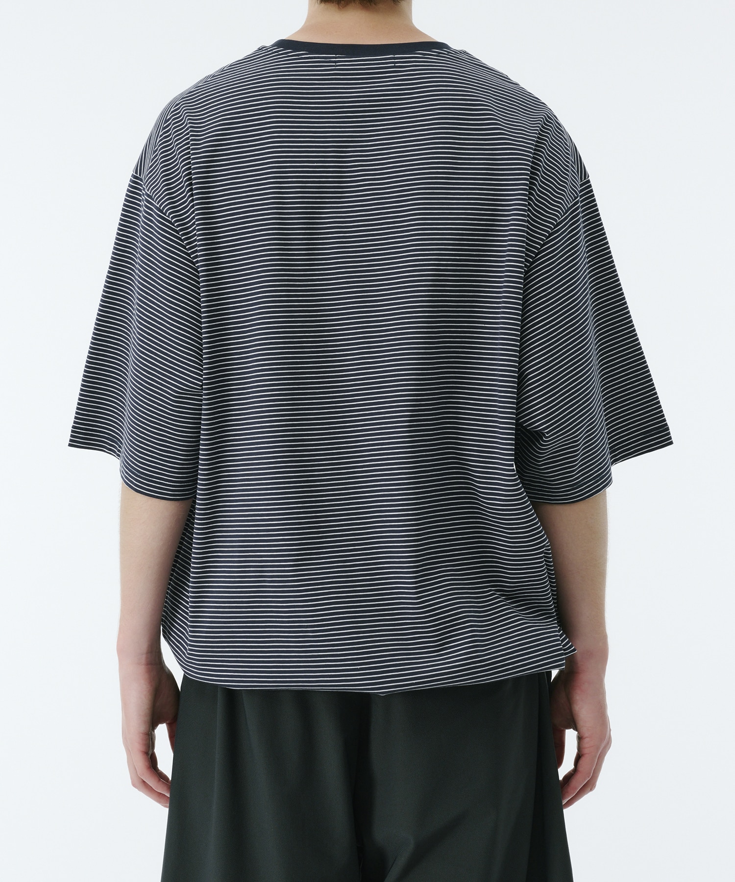 ビューティーコットンコードボーダーTEE