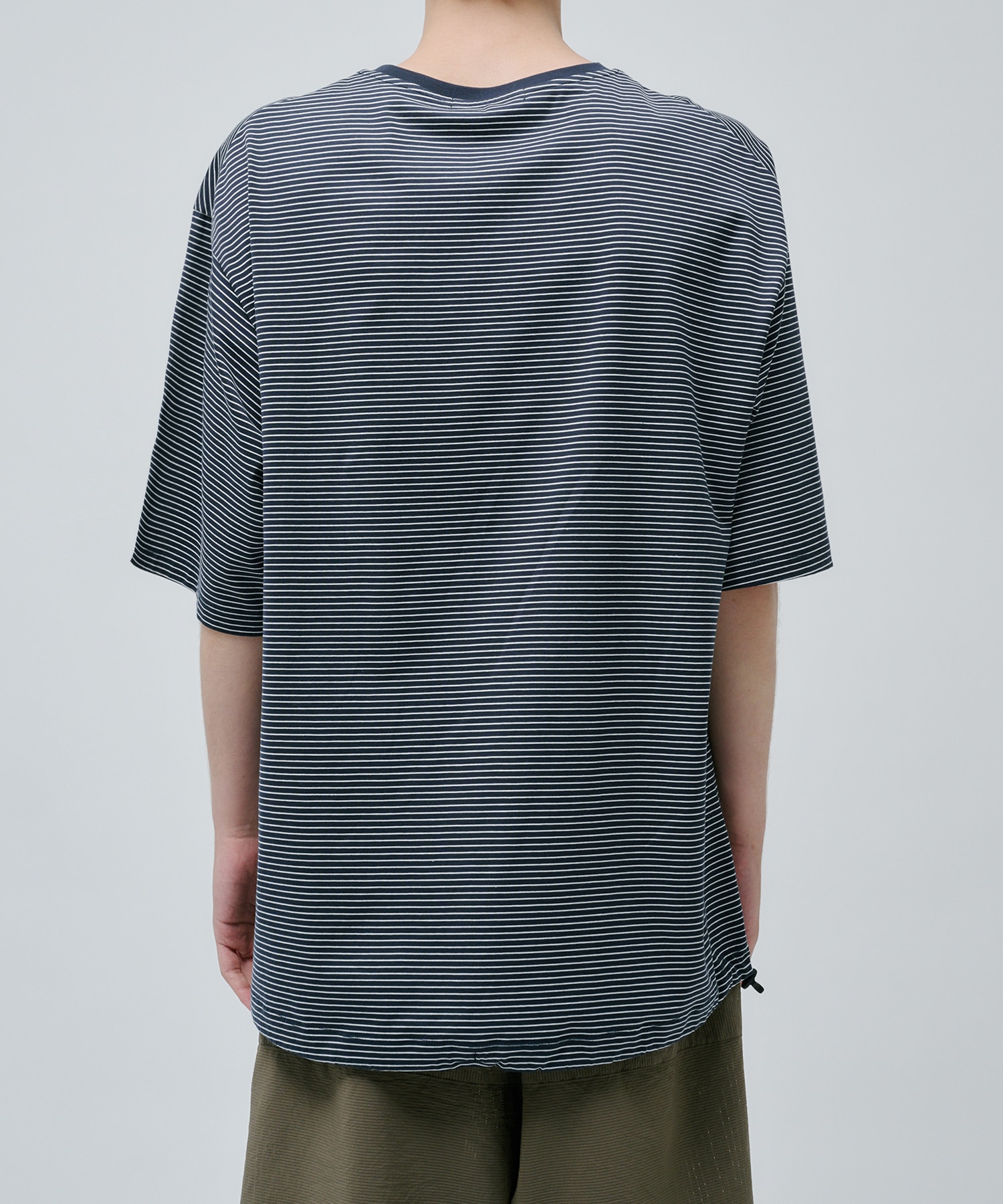 ビューティーコットンコードボーダーTEE