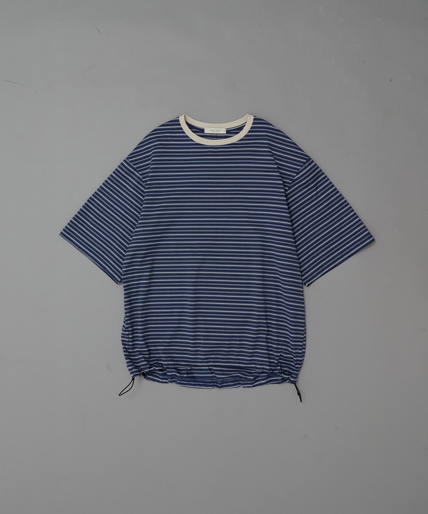ビューティーコットンコードボーダーTEE